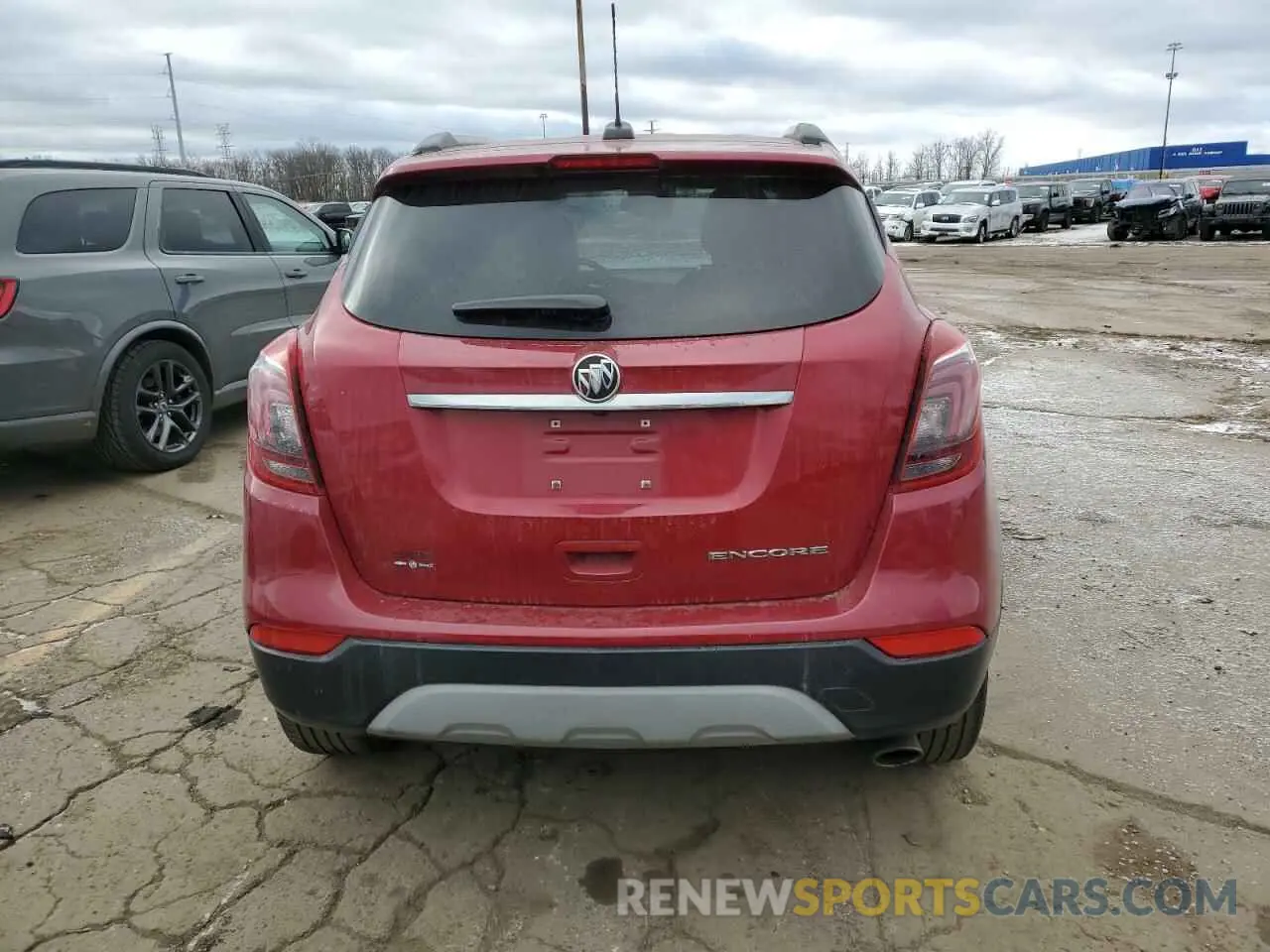 6 fotografías del automóvil dañado KL4CJASB9KB903182 BUICK ENCORE 2019
