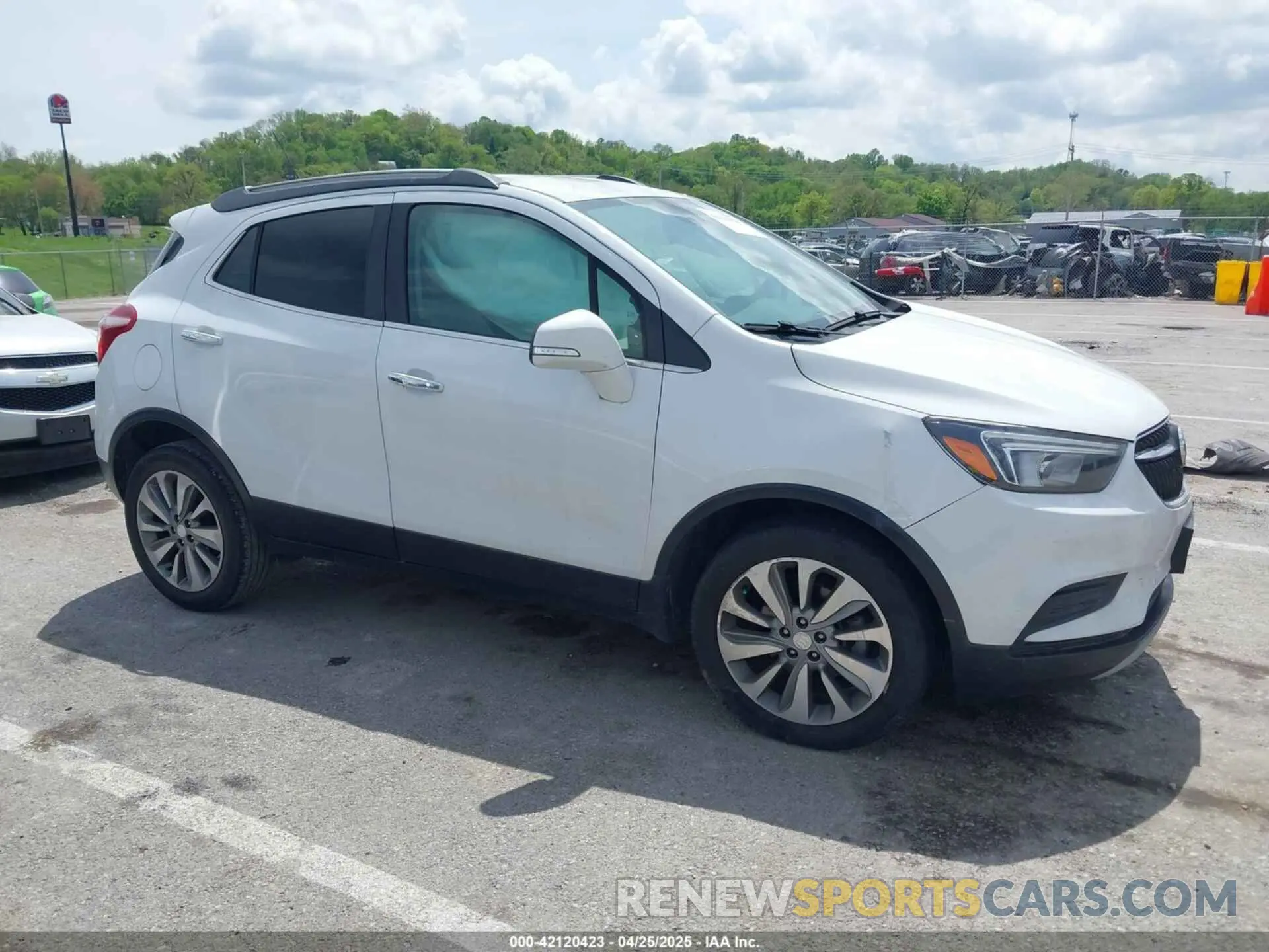 14 fotografías del automóvil dañado KL4CJASBXKB705632 BUICK ENCORE 2019