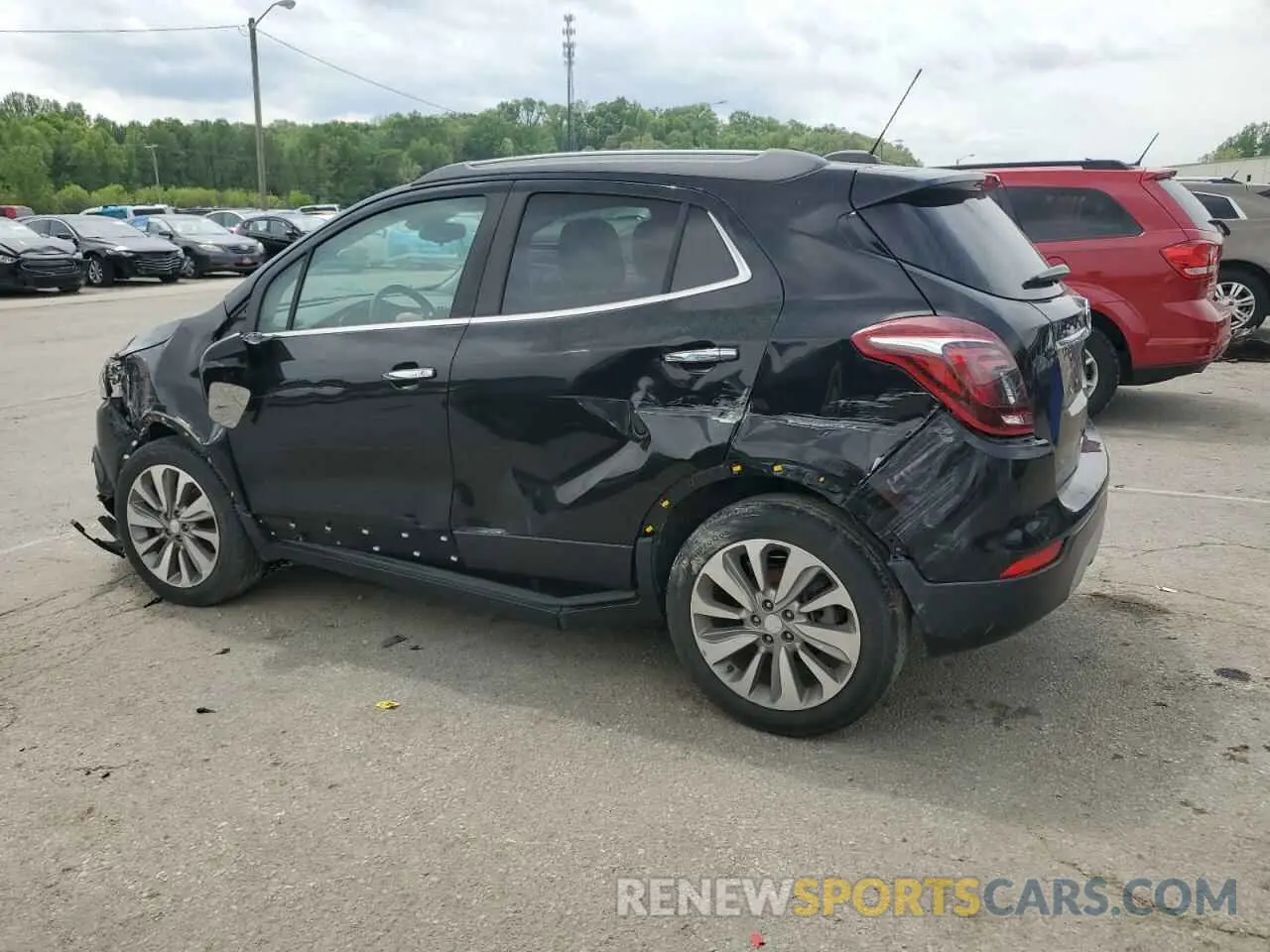 2 fotografías del automóvil dañado KL4CJASBXKB845406 BUICK ENCORE 2019