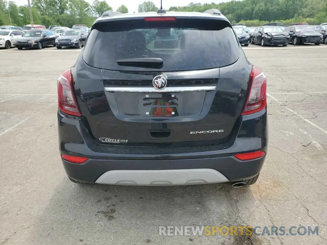 6 fotografías del automóvil dañado KL4CJASBXKB845406 BUICK ENCORE 2019