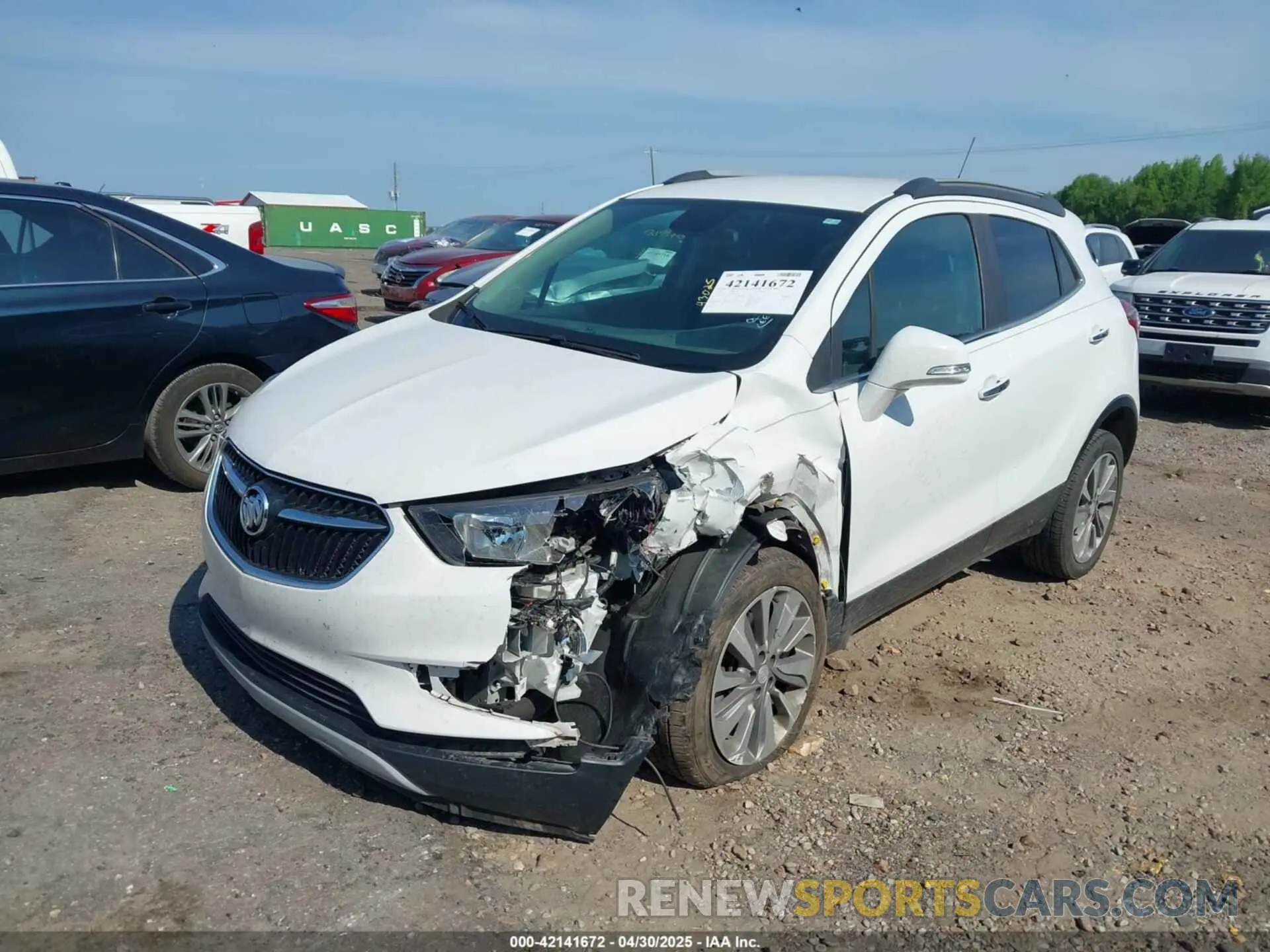2 fotografías del automóvil dañado KL4CJASBXKB896341 BUICK ENCORE 2019