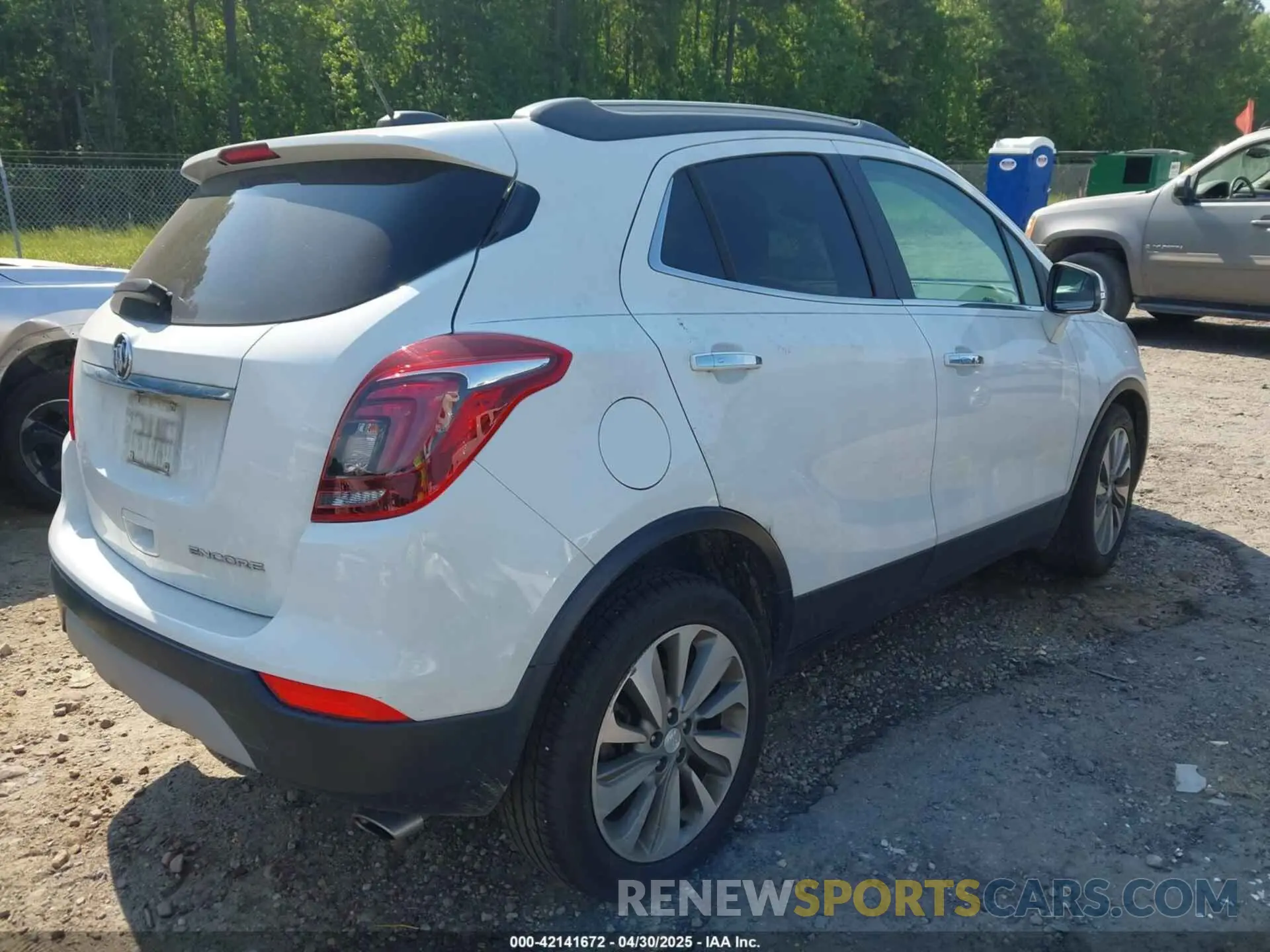 4 fotografías del automóvil dañado KL4CJASBXKB896341 BUICK ENCORE 2019
