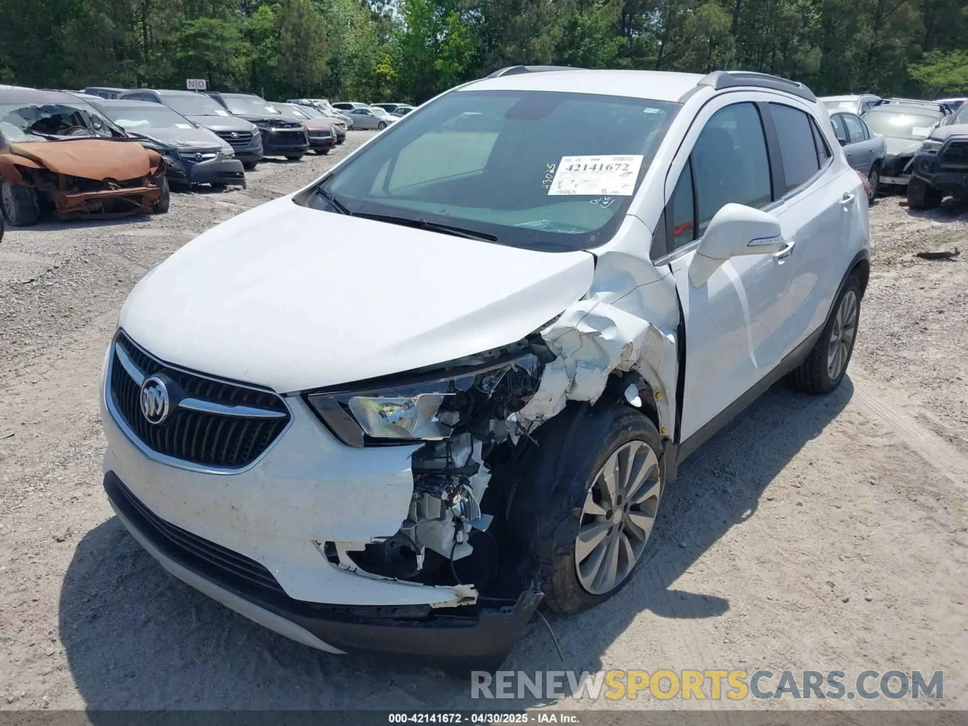 6 fotografías del automóvil dañado KL4CJASBXKB896341 BUICK ENCORE 2019
