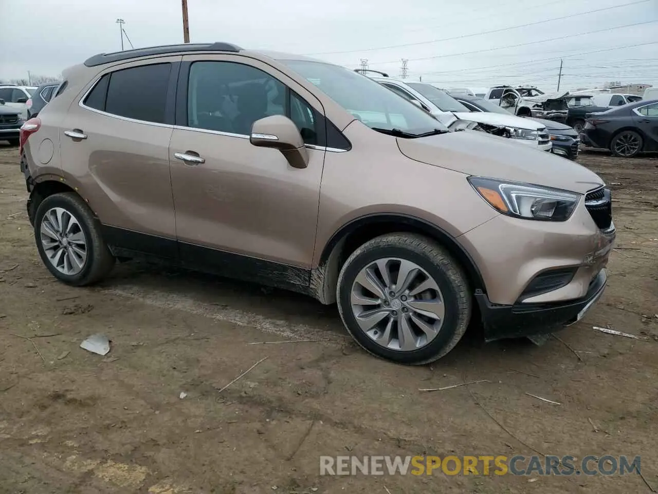 4 fotografías del automóvil dañado KL4CJASBXKB960331 BUICK ENCORE 2019