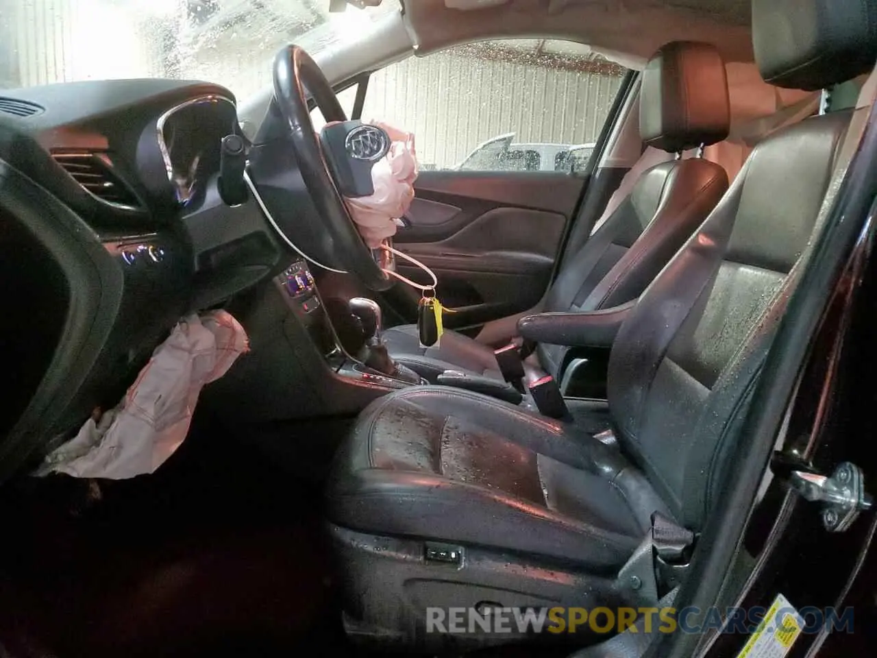 7 fotografías del automóvil dañado KL4CJCSB7KB704286 BUICK ENCORE 2019