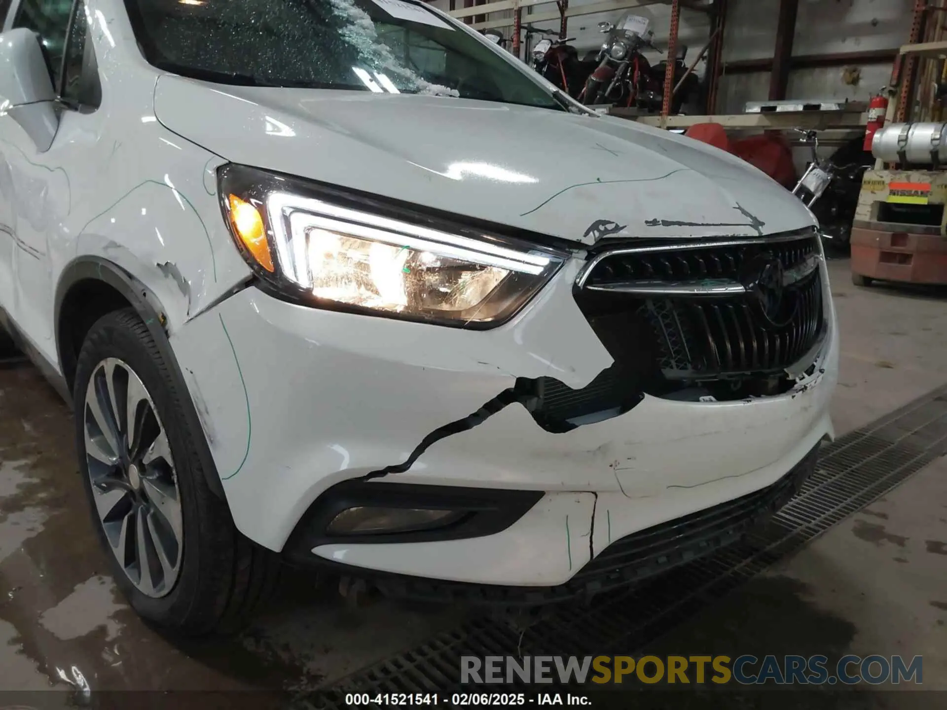 17 fotografías del automóvil dañado KL4CJCSM0KB888312 BUICK ENCORE 2019