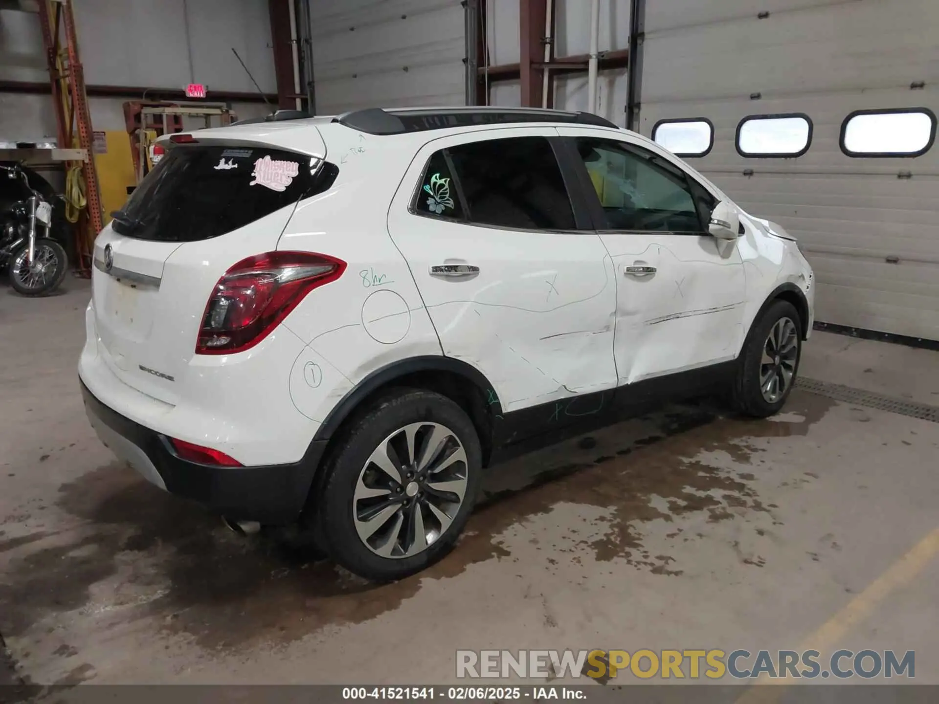 4 fotografías del automóvil dañado KL4CJCSM0KB888312 BUICK ENCORE 2019