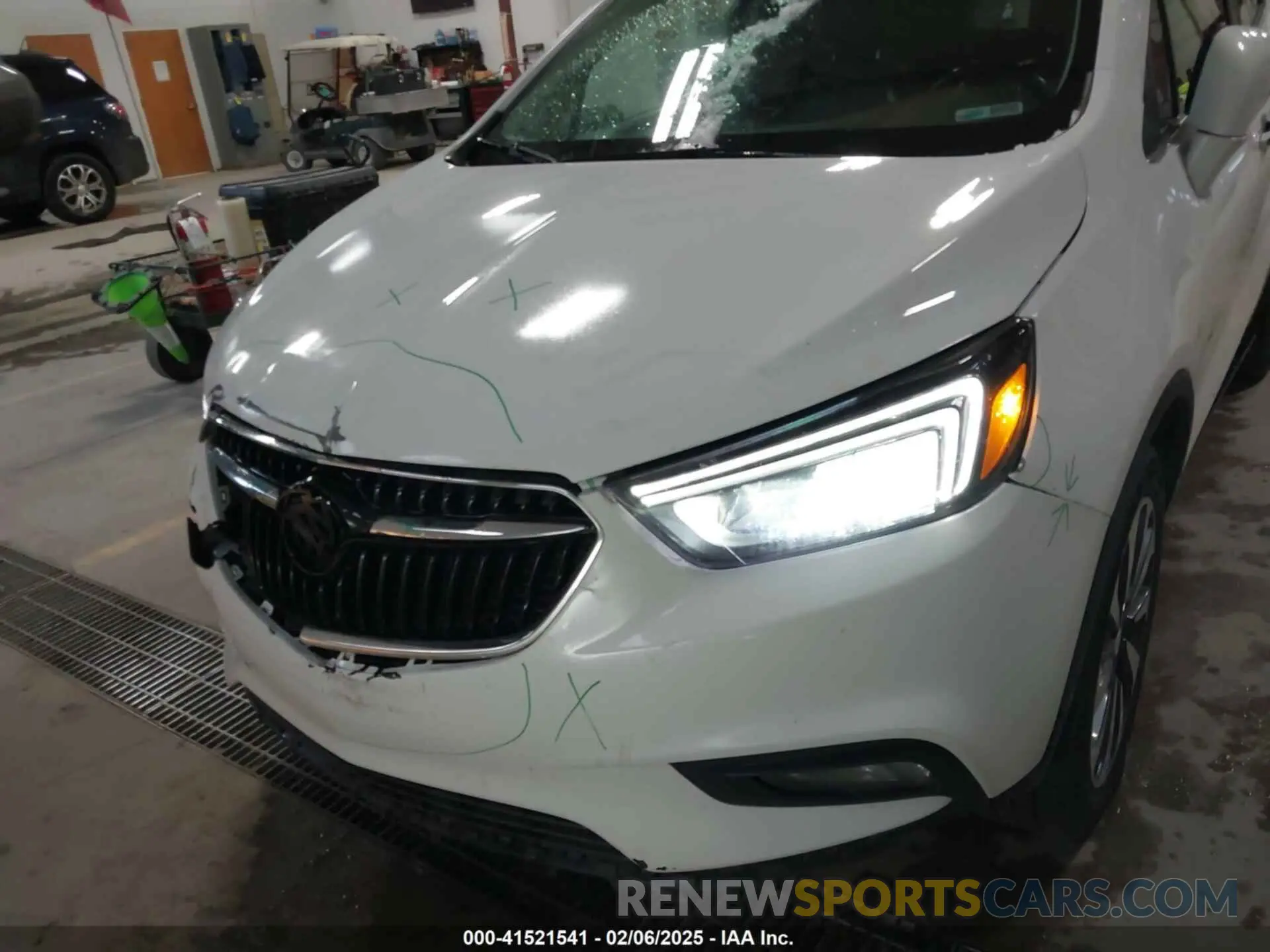 6 fotografías del automóvil dañado KL4CJCSM0KB888312 BUICK ENCORE 2019