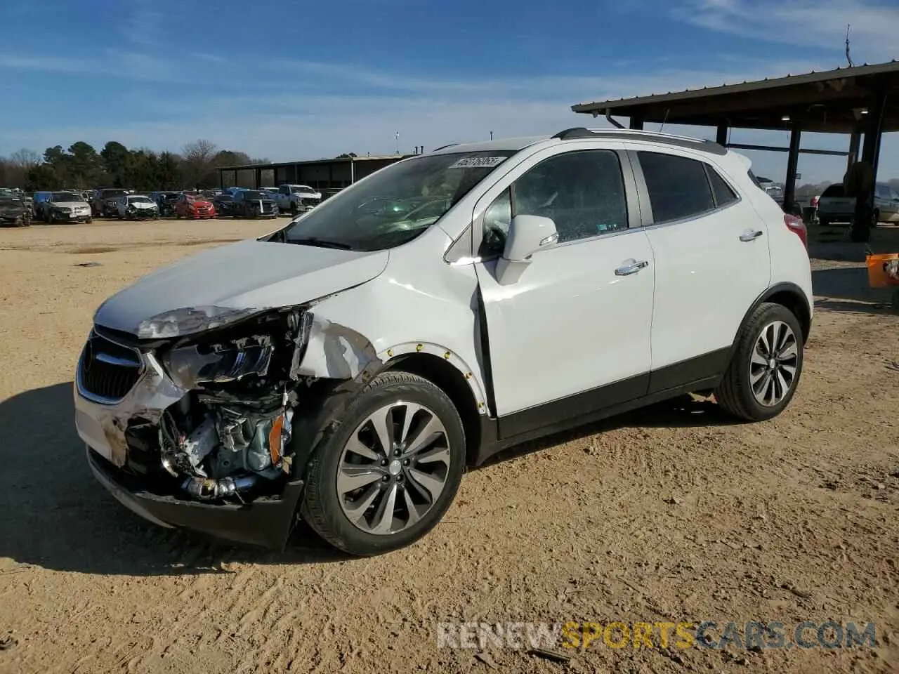 1 fotografías del automóvil dañado KL4CJCSM1KB752612 BUICK ENCORE 2019