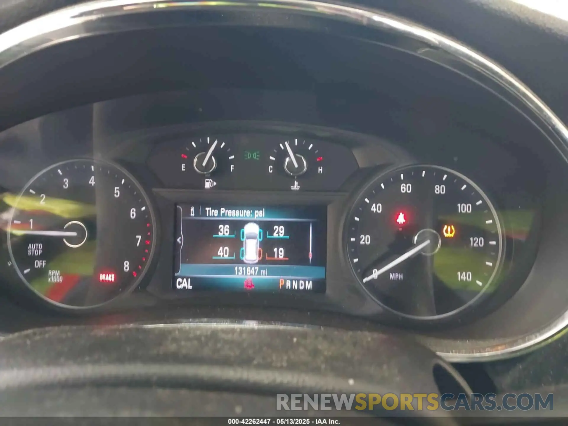 15 fotografías del automóvil dañado KL4CJCSM1KB835845 BUICK ENCORE 2019