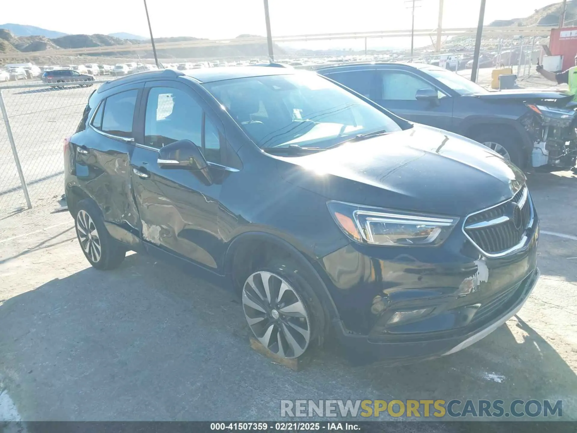 1 fotografías del automóvil dañado KL4CJCSM3KB751123 BUICK ENCORE 2019