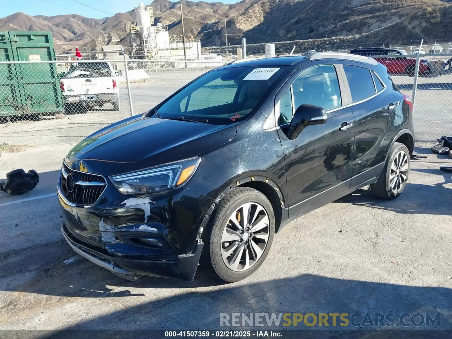 2 fotografías del automóvil dañado KL4CJCSM3KB751123 BUICK ENCORE 2019