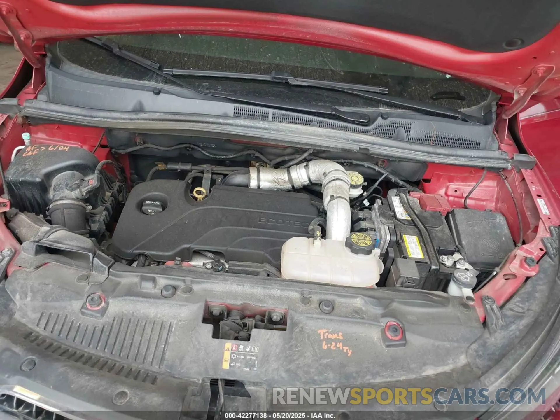 10 fotografías del automóvil dañado KL4CJCSM5KB741077 BUICK ENCORE 2019