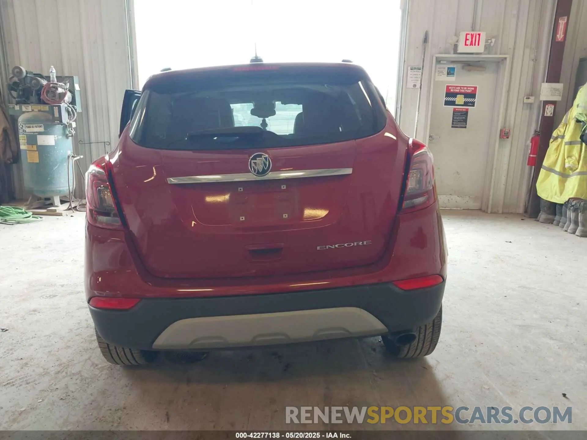 17 fotografías del automóvil dañado KL4CJCSM5KB741077 BUICK ENCORE 2019