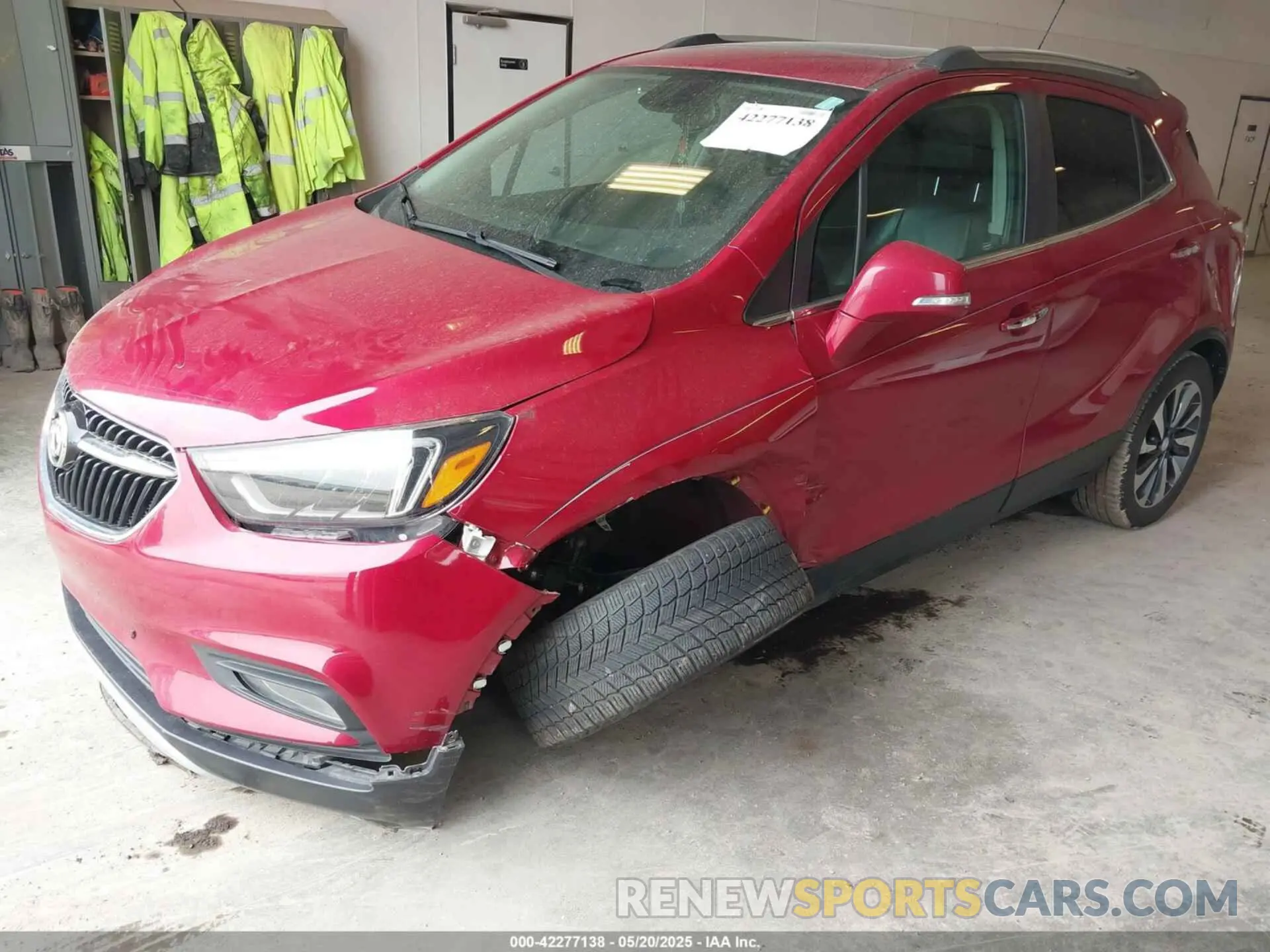 2 fotografías del automóvil dañado KL4CJCSM5KB741077 BUICK ENCORE 2019