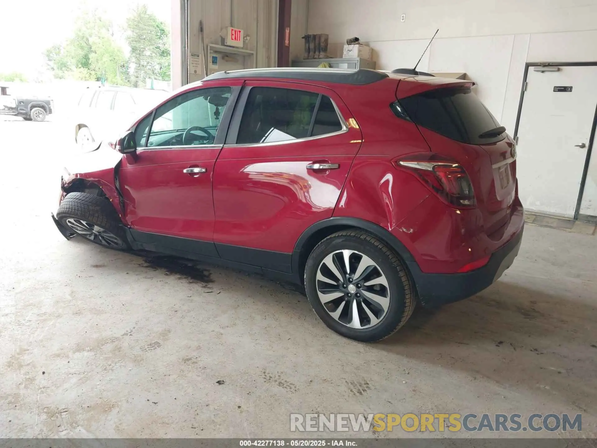 3 fotografías del automóvil dañado KL4CJCSM5KB741077 BUICK ENCORE 2019