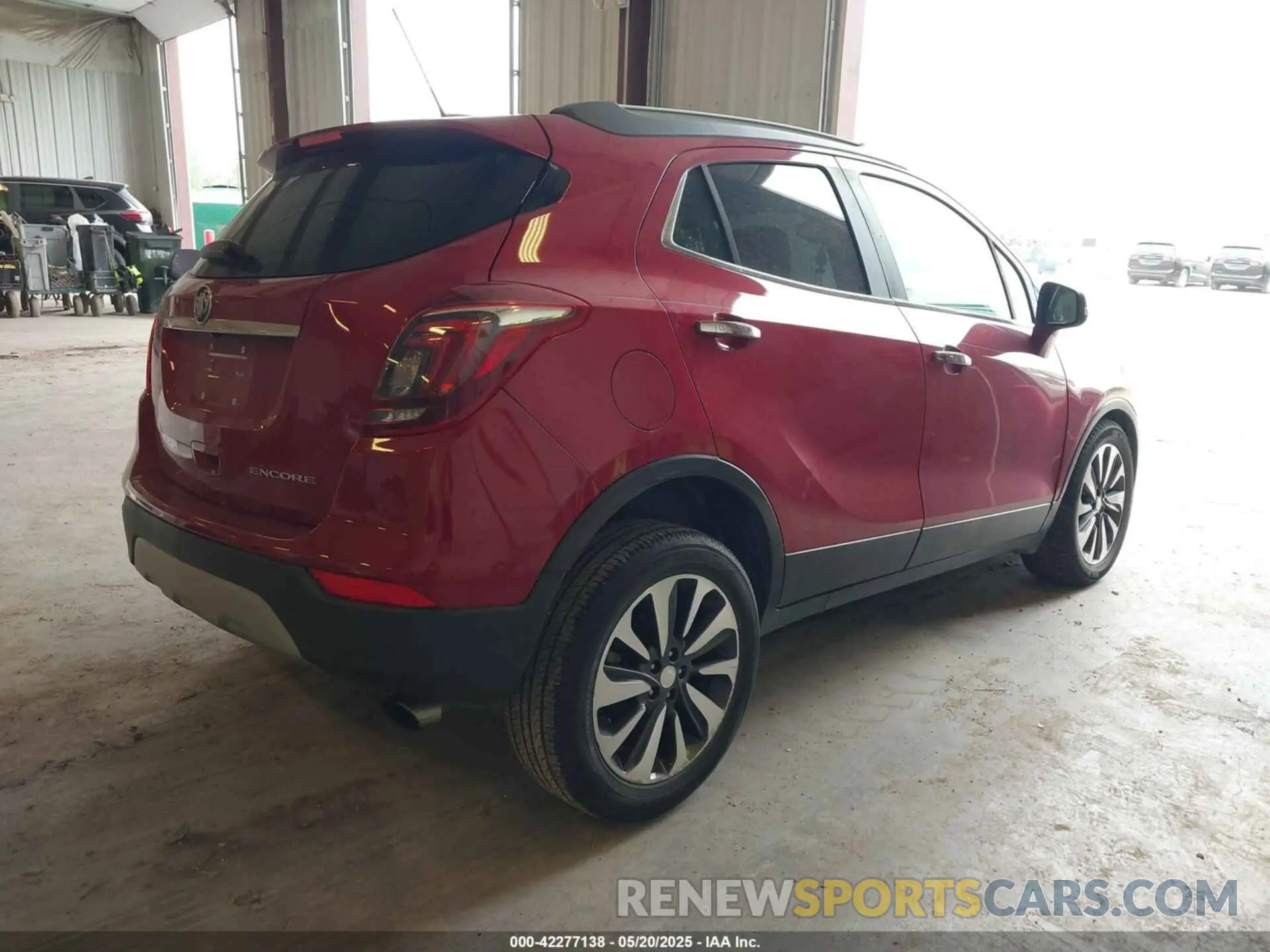 4 fotografías del automóvil dañado KL4CJCSM5KB741077 BUICK ENCORE 2019