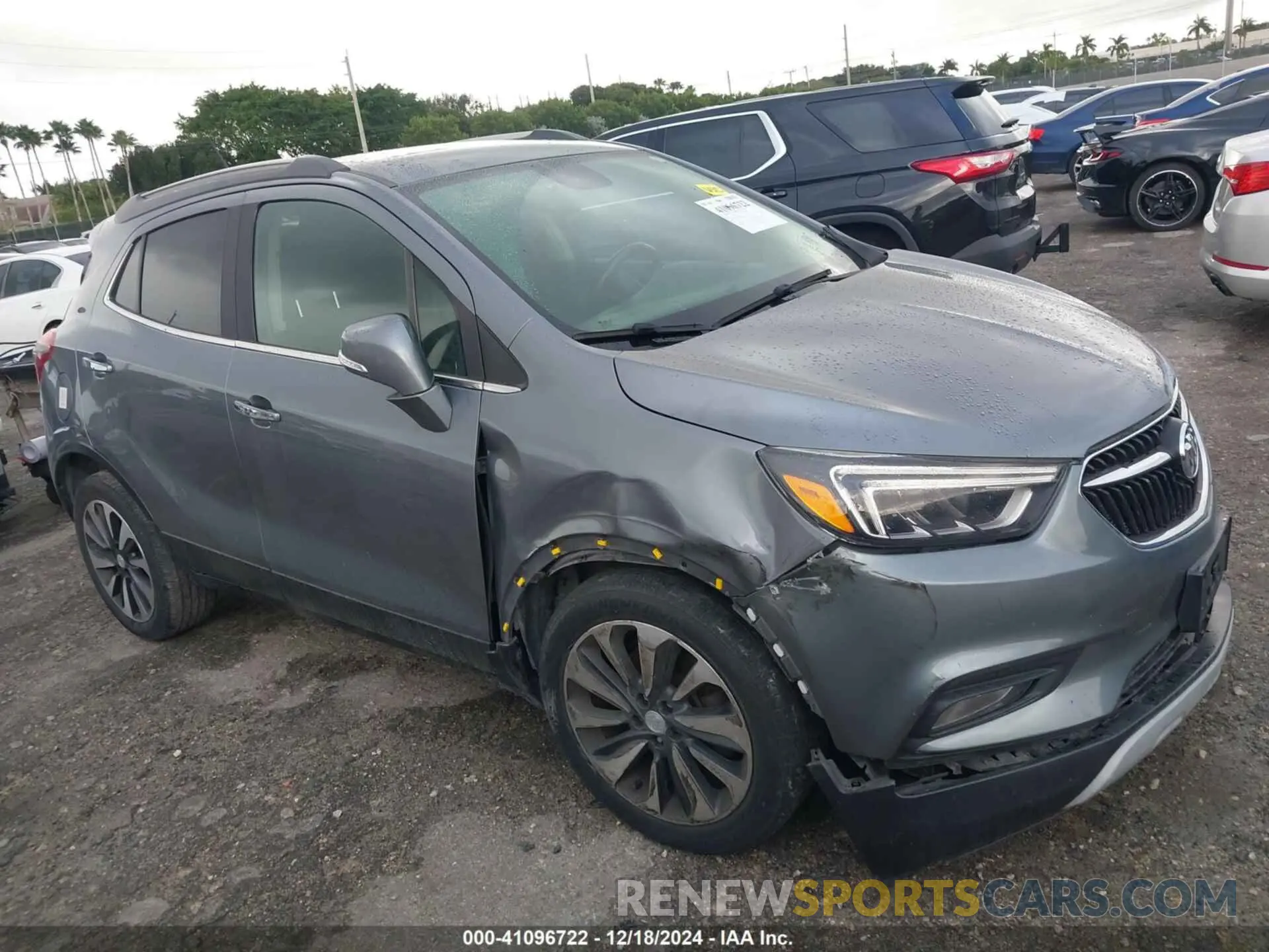 12 fotografías del automóvil dañado KL4CJCSM5KB835265 BUICK ENCORE 2019