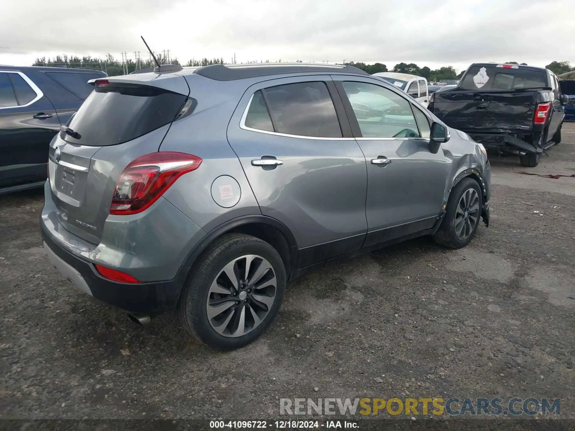 4 fotografías del automóvil dañado KL4CJCSM5KB835265 BUICK ENCORE 2019