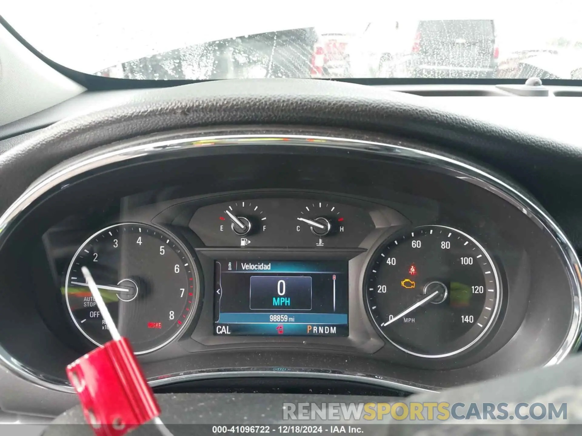 7 fotografías del automóvil dañado KL4CJCSM5KB835265 BUICK ENCORE 2019