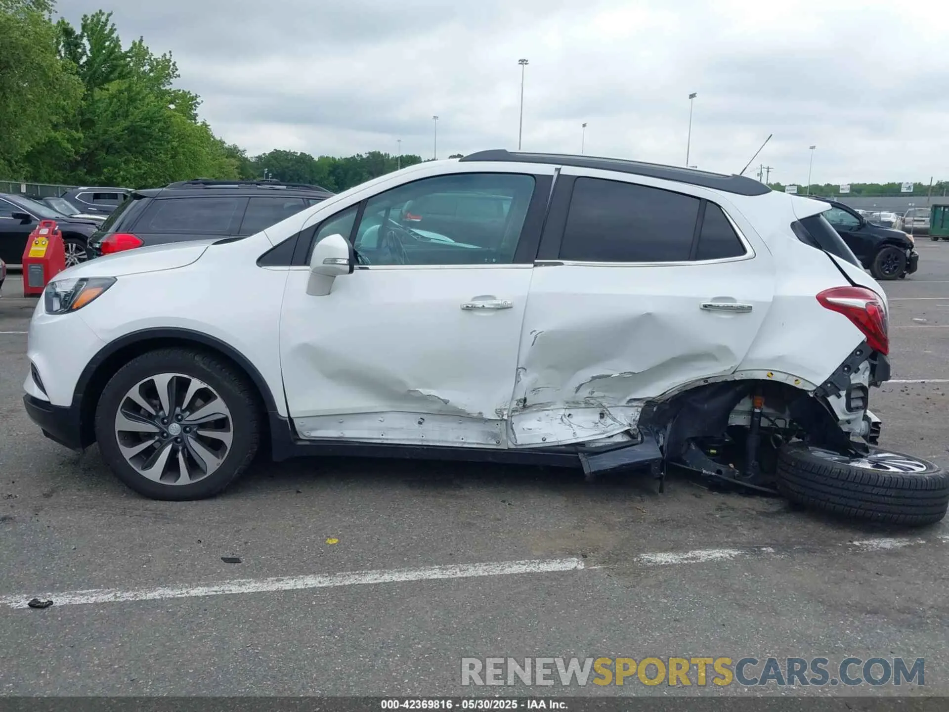 14 fotografías del automóvil dañado KL4CJCSM7KB783492 BUICK ENCORE 2019