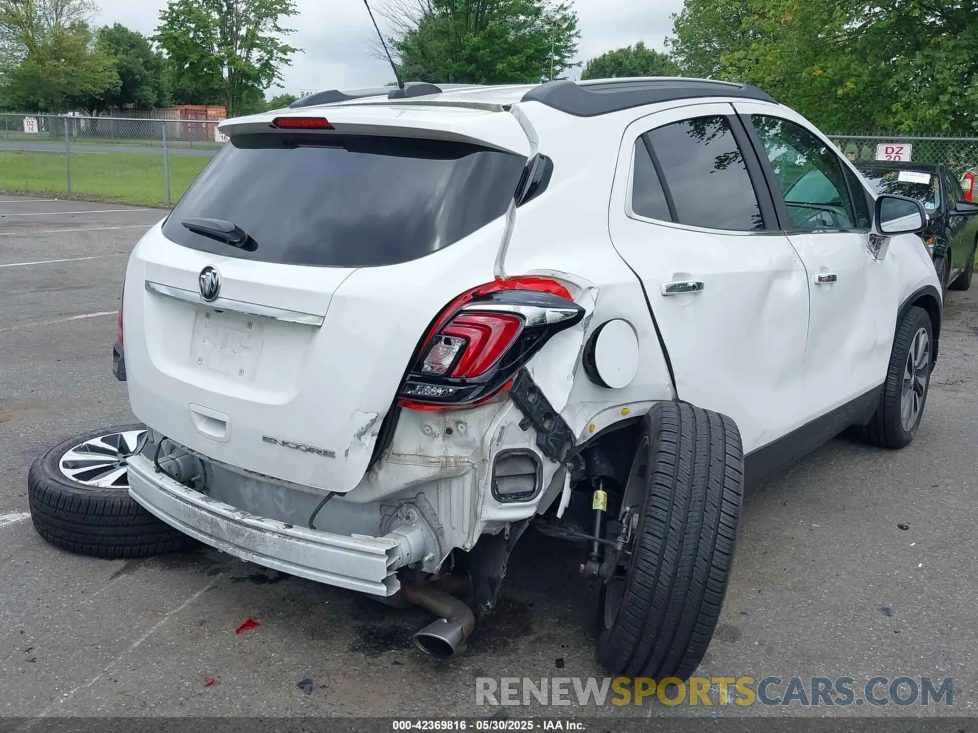 4 fotografías del automóvil dañado KL4CJCSM7KB783492 BUICK ENCORE 2019