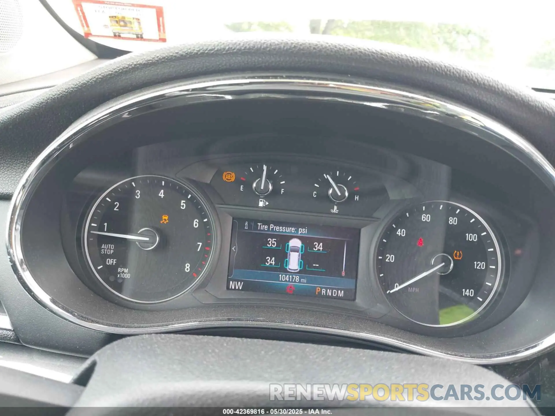 7 fotografías del automóvil dañado KL4CJCSM7KB783492 BUICK ENCORE 2019