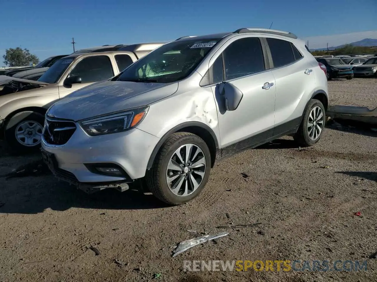 1 fotografías del automóvil dañado KL4CJCSM7KB809976 BUICK ENCORE 2019
