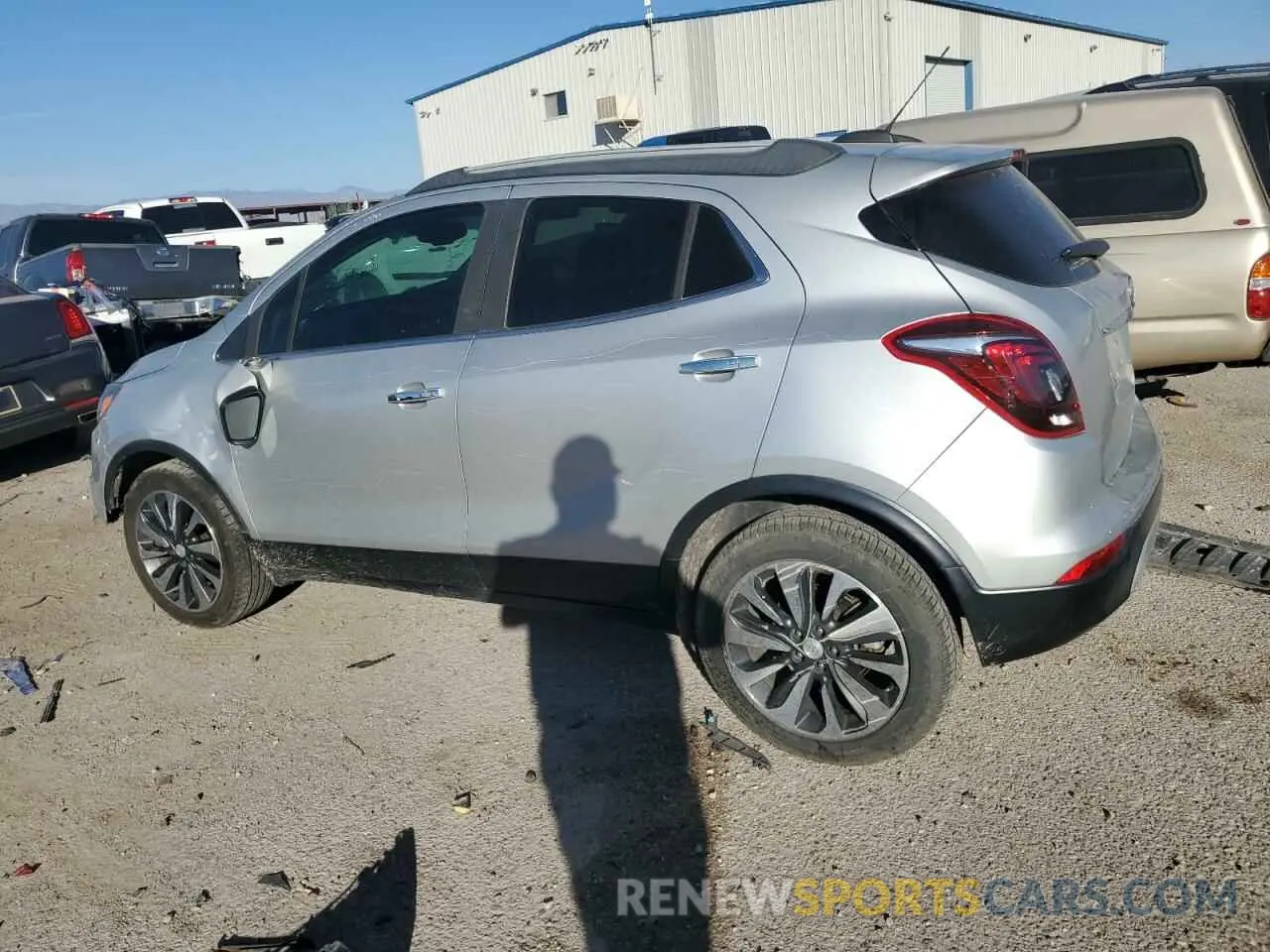 2 fotografías del automóvil dañado KL4CJCSM7KB809976 BUICK ENCORE 2019