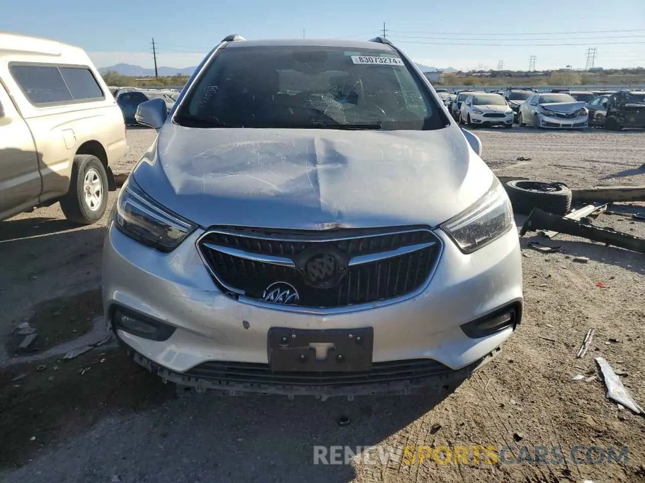 5 fotografías del automóvil dañado KL4CJCSM7KB809976 BUICK ENCORE 2019