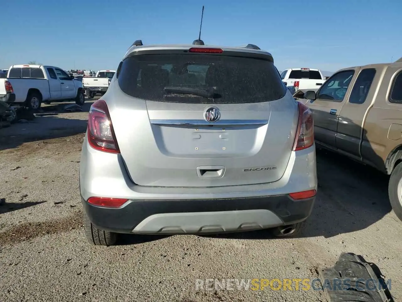 6 fotografías del automóvil dañado KL4CJCSM7KB809976 BUICK ENCORE 2019