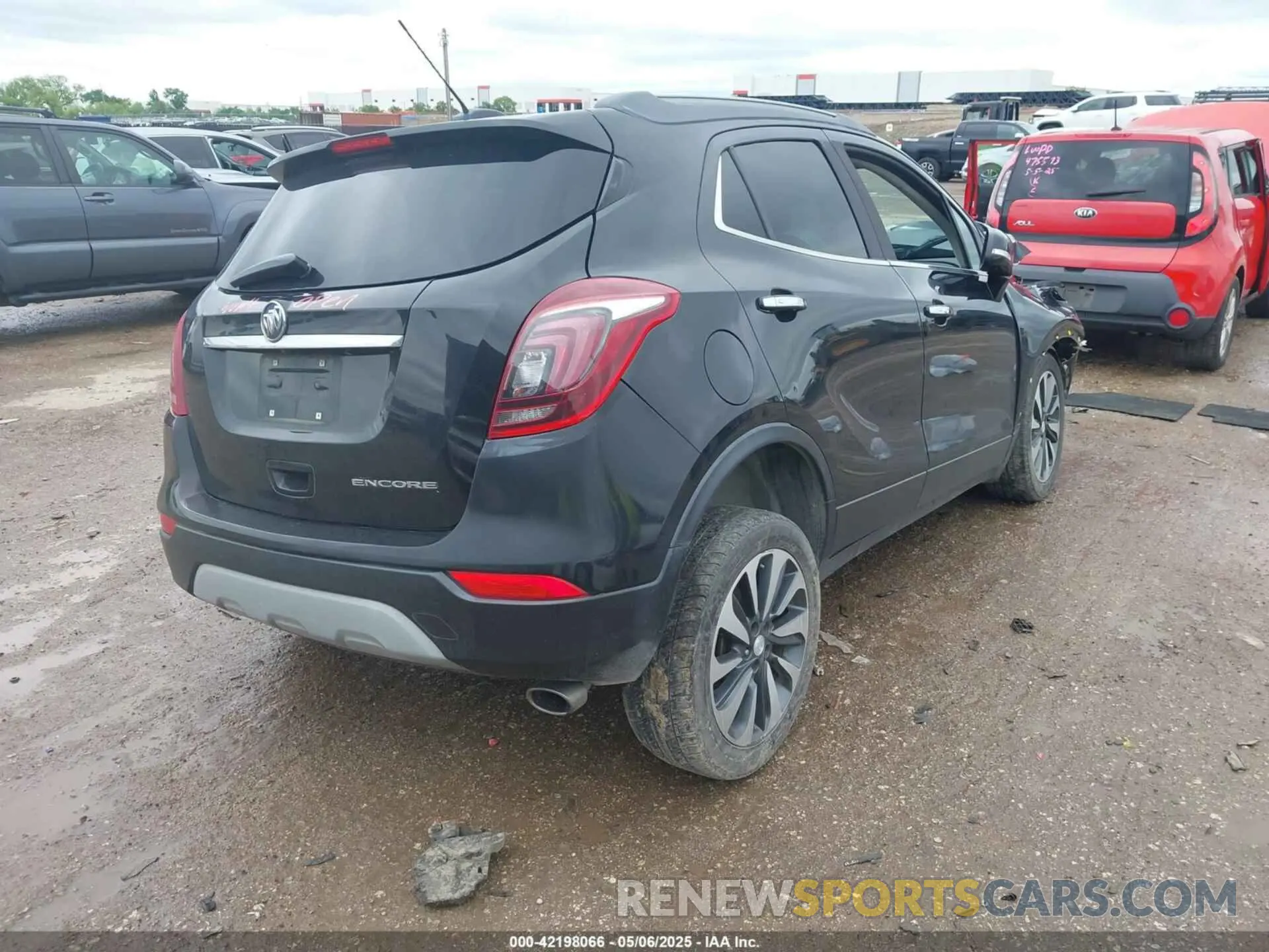 4 fotografías del automóvil dañado KL4CJCSM7KB876805 BUICK ENCORE 2019