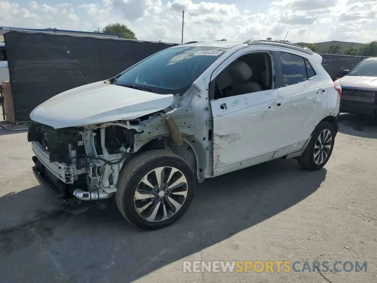 1 fotografías del automóvil dañado KL4CJCSM8KB728422 BUICK ENCORE 2019