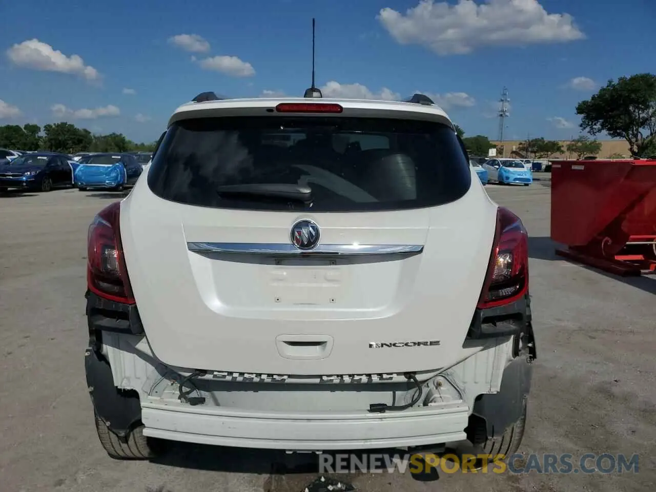 6 fotografías del automóvil dañado KL4CJCSM8KB728422 BUICK ENCORE 2019