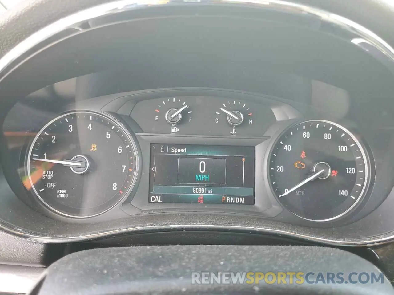 9 fotografías del automóvil dañado KL4CJCSM8KB728422 BUICK ENCORE 2019