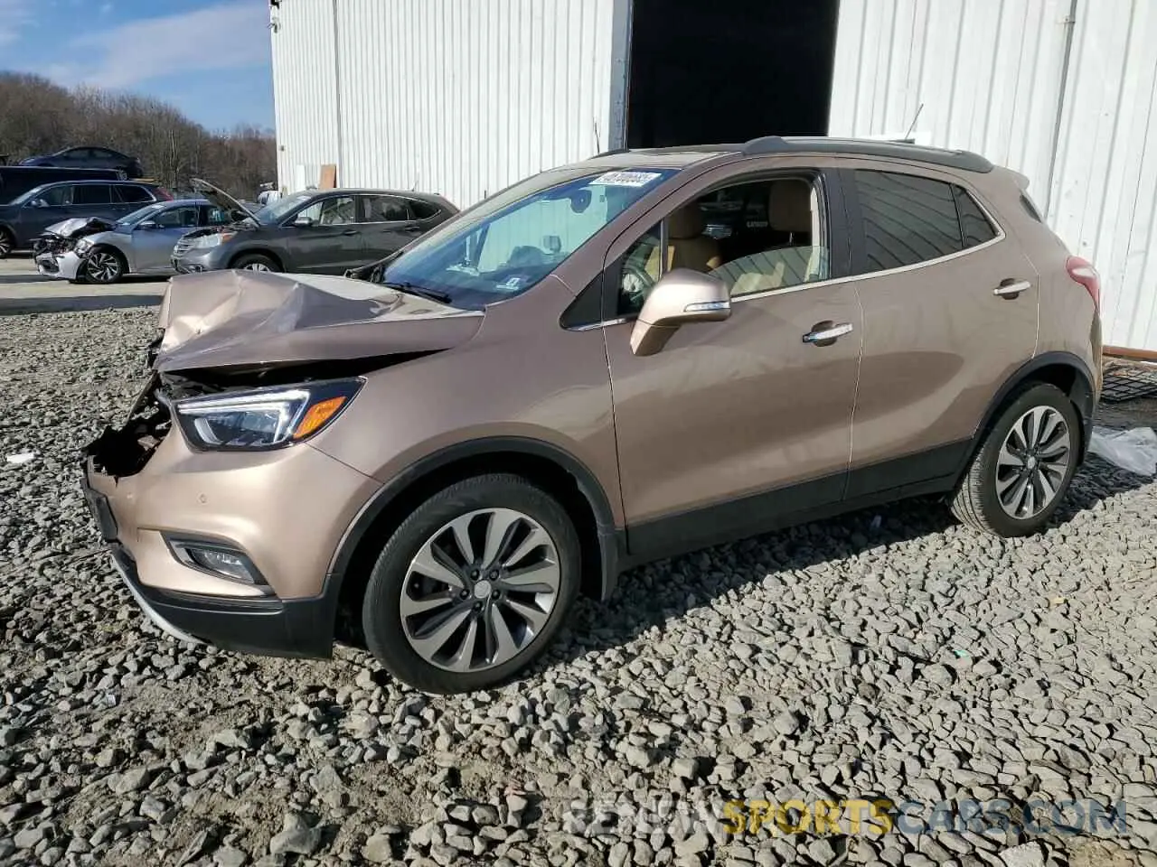 1 fotografías del automóvil dañado KL4CJCSM8KB896416 BUICK ENCORE 2019