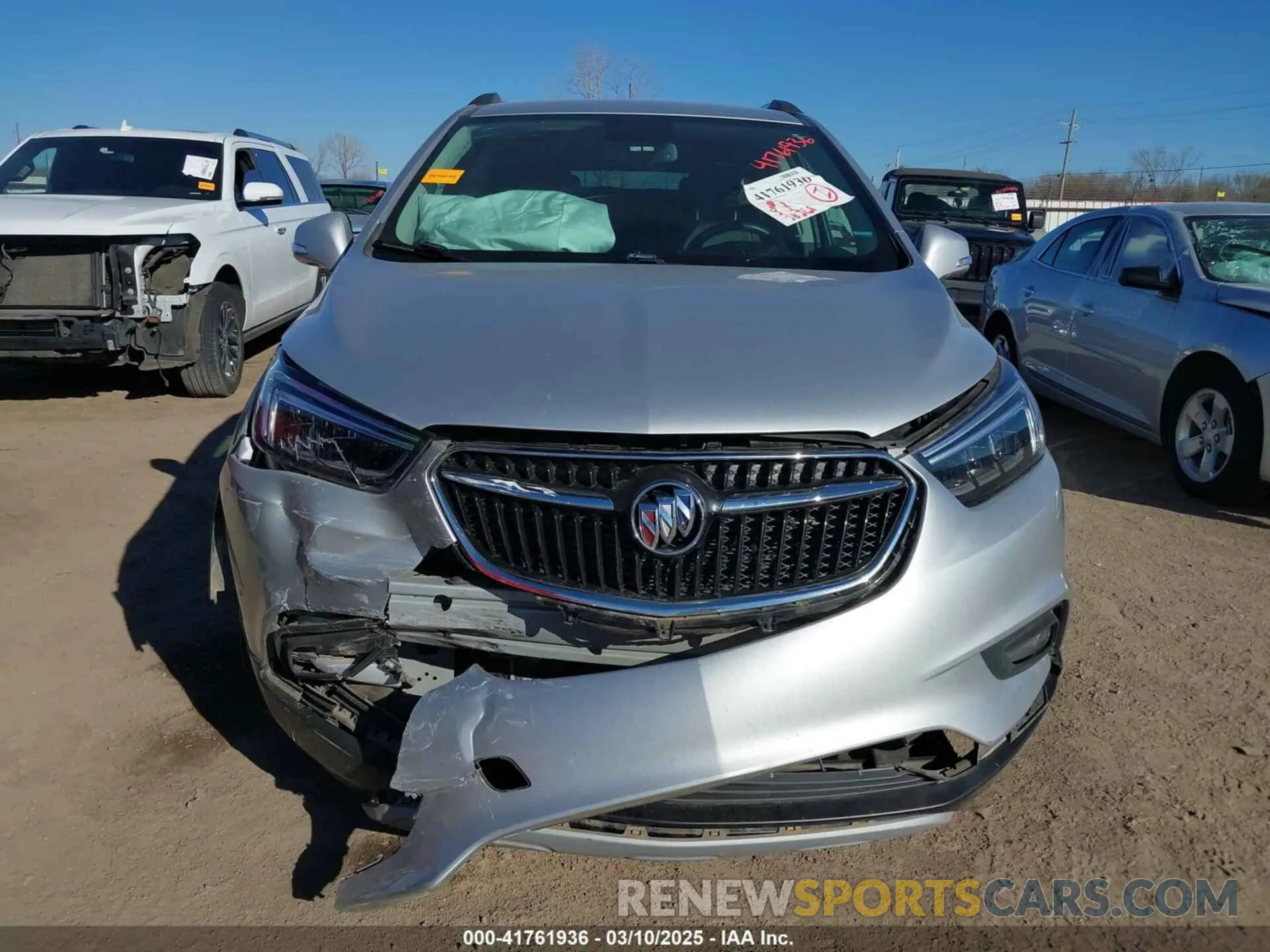 12 fotografías del automóvil dañado KL4CJCSM8KB941550 BUICK ENCORE 2019