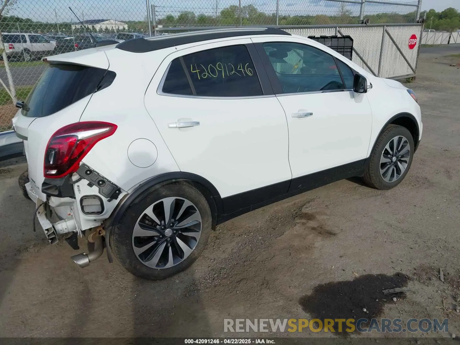 4 fotografías del automóvil dañado KL4CJCSM8KB949485 BUICK ENCORE 2019