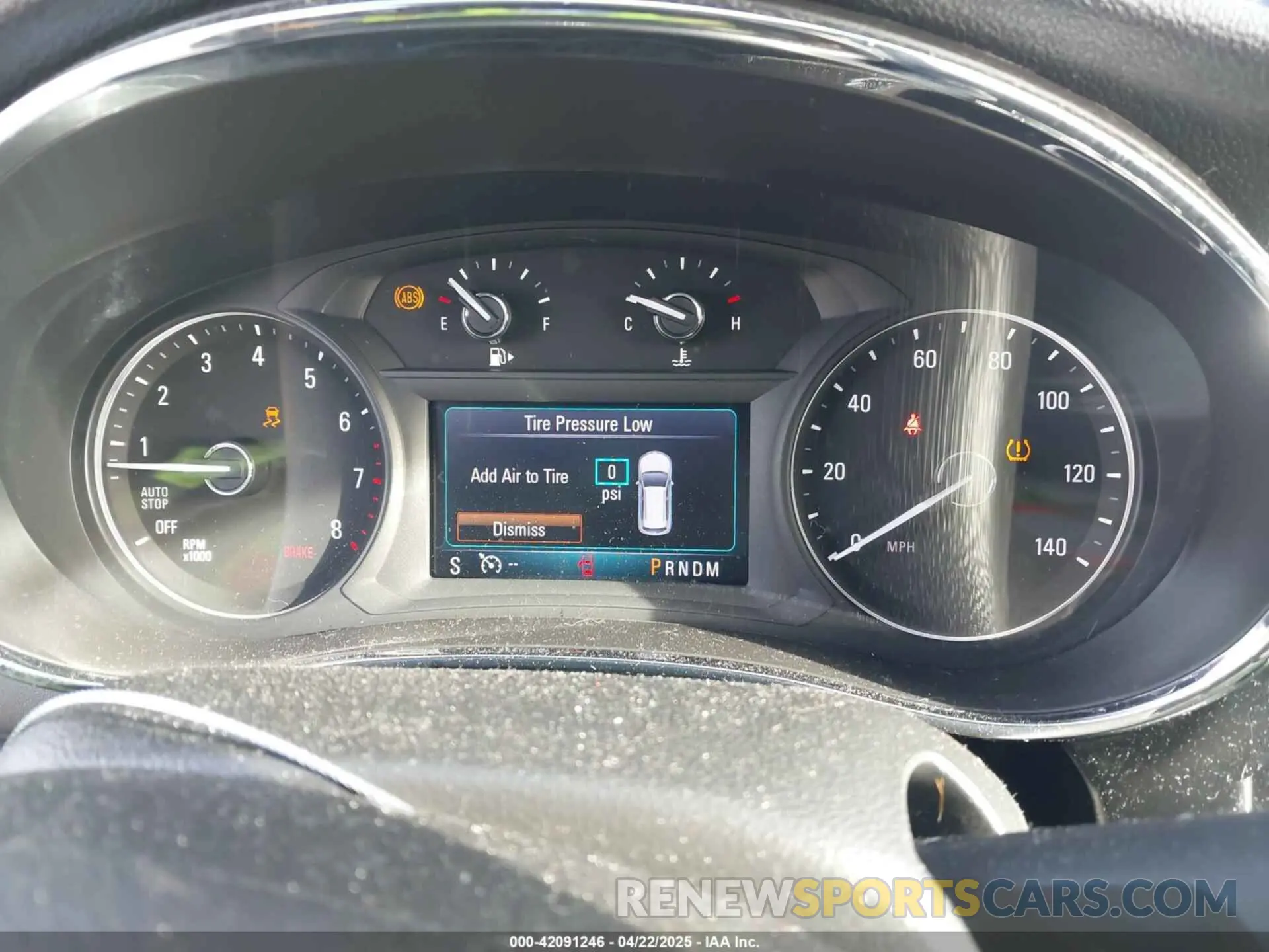 7 fotografías del automóvil dañado KL4CJCSM8KB949485 BUICK ENCORE 2019