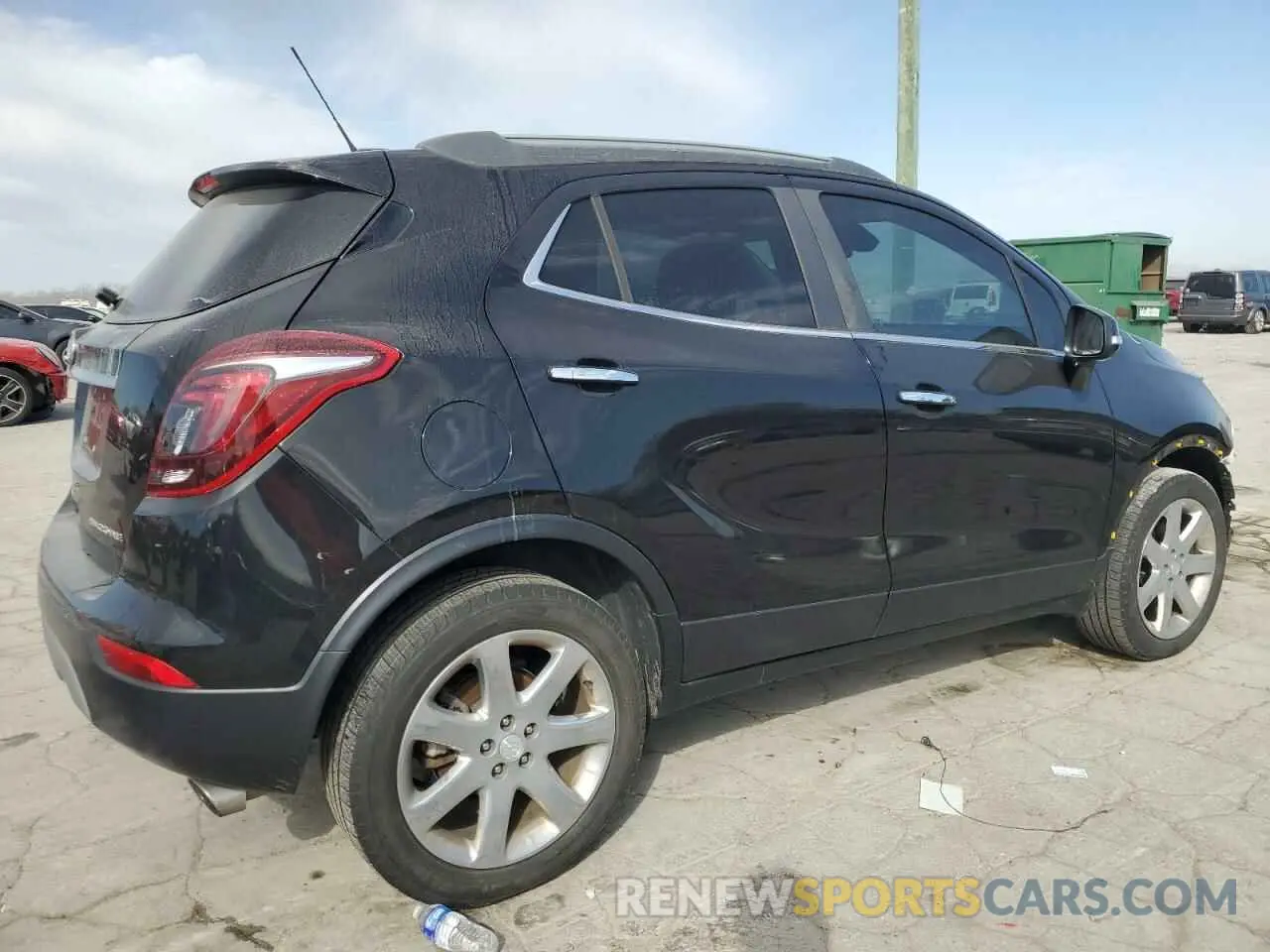 3 fotografías del automóvil dañado KL4CJCSMXKB751815 BUICK ENCORE 2019