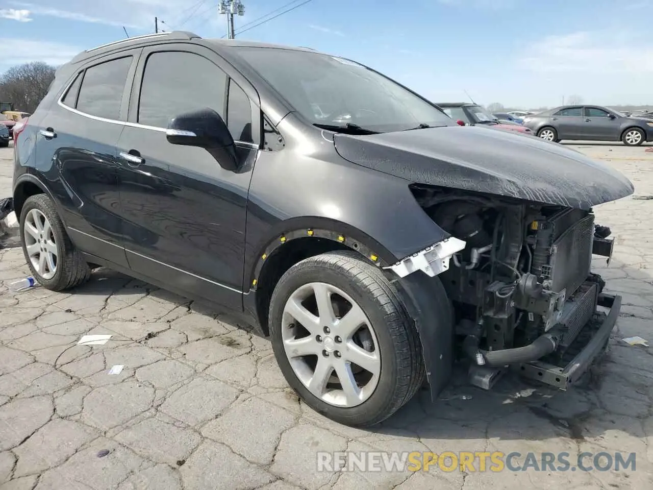 4 fotografías del automóvil dañado KL4CJCSMXKB751815 BUICK ENCORE 2019