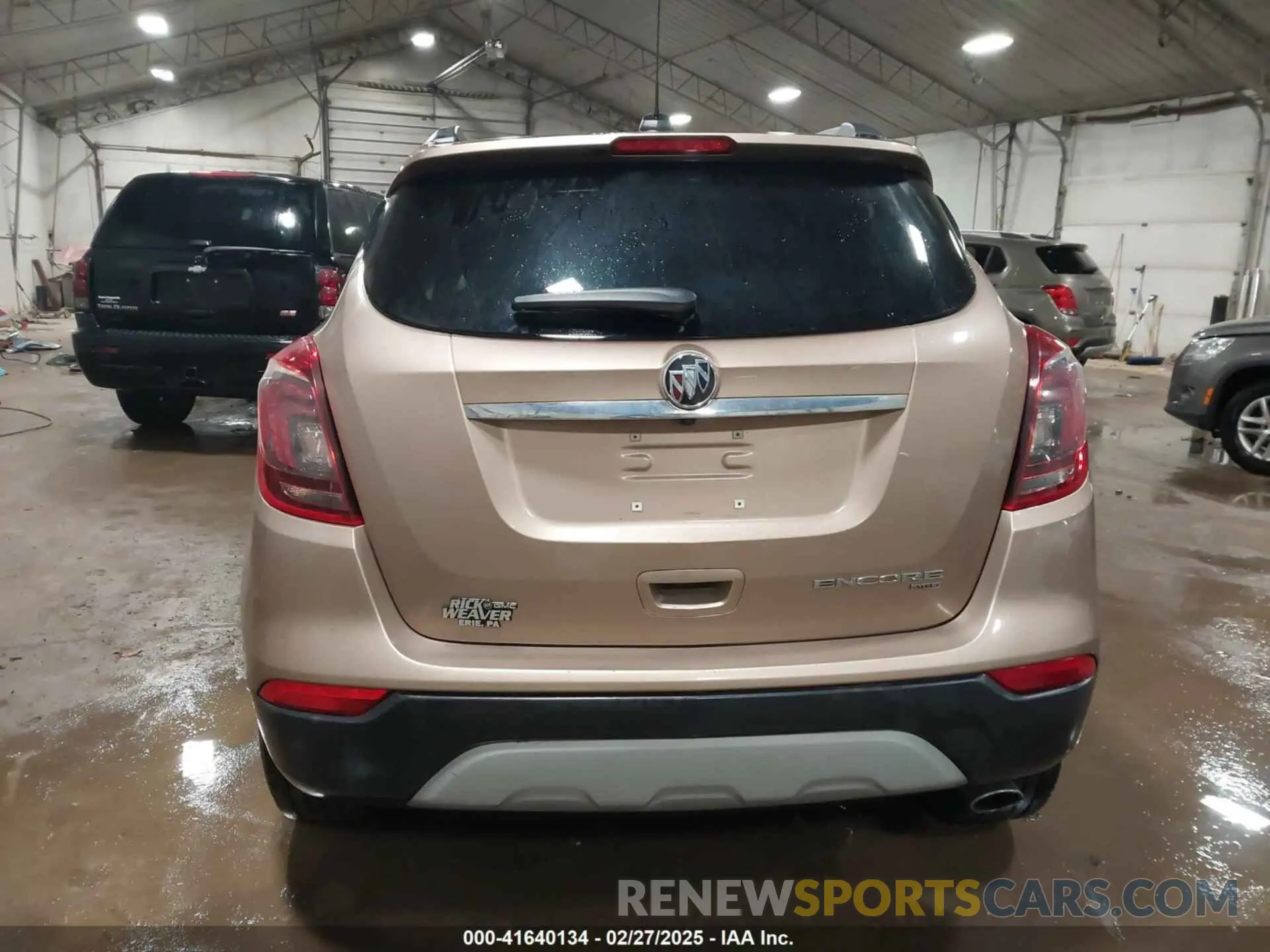 16 fotografías del automóvil dañado KL4CJESB0KB935834 BUICK ENCORE 2019