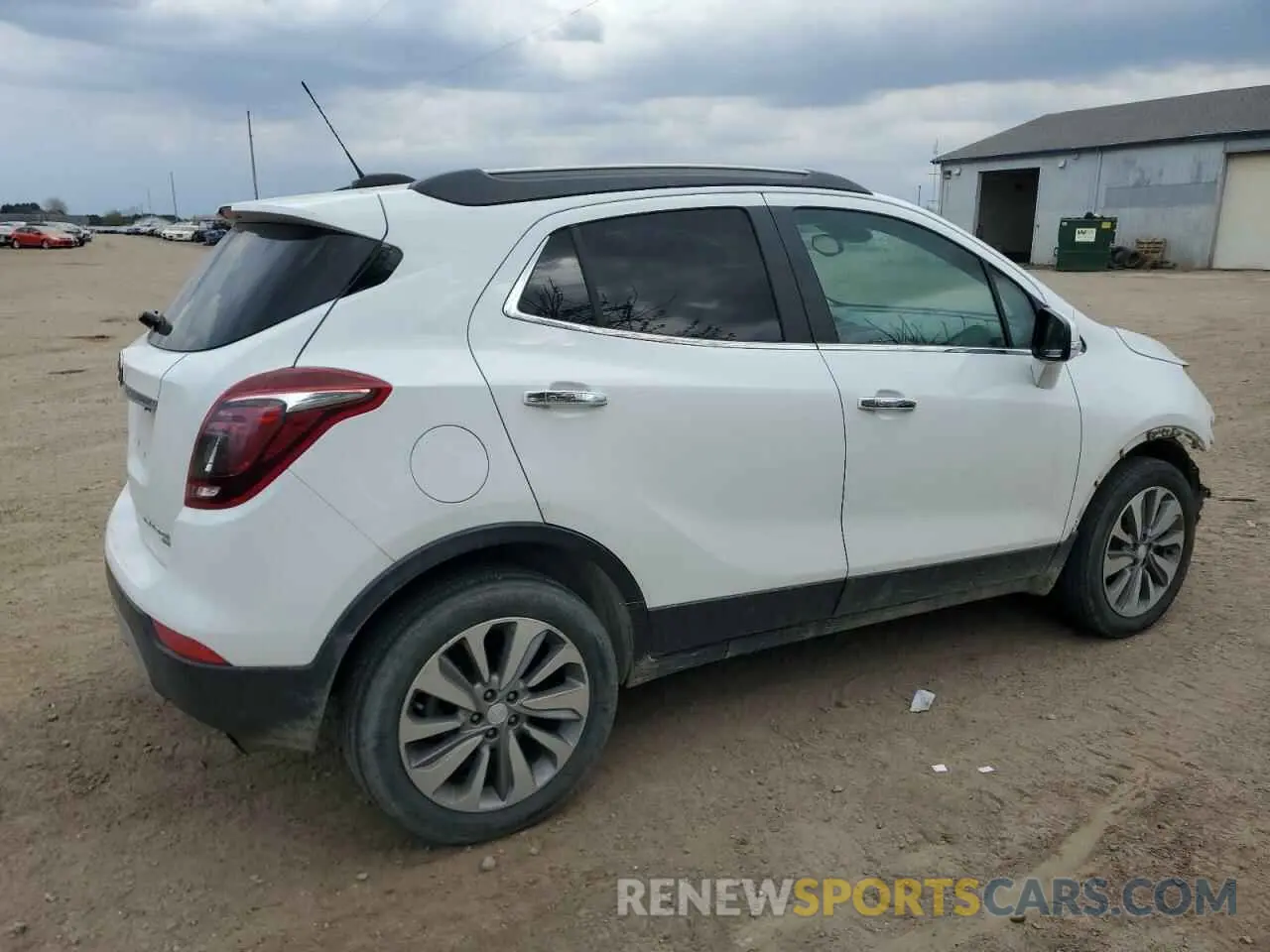 3 fotografías del automóvil dañado KL4CJESB2KB740219 BUICK ENCORE 2019