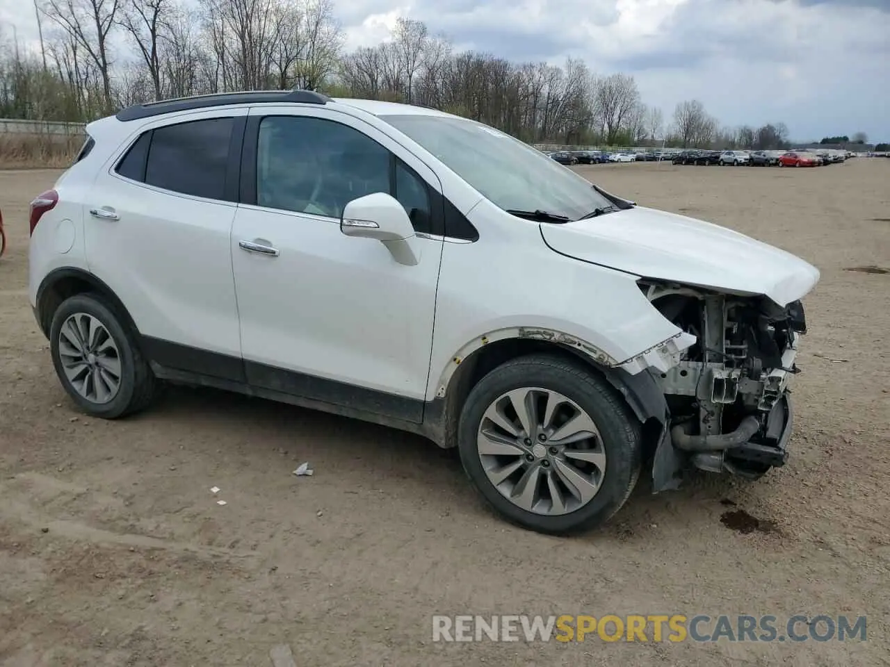 4 fotografías del automóvil dañado KL4CJESB2KB740219 BUICK ENCORE 2019
