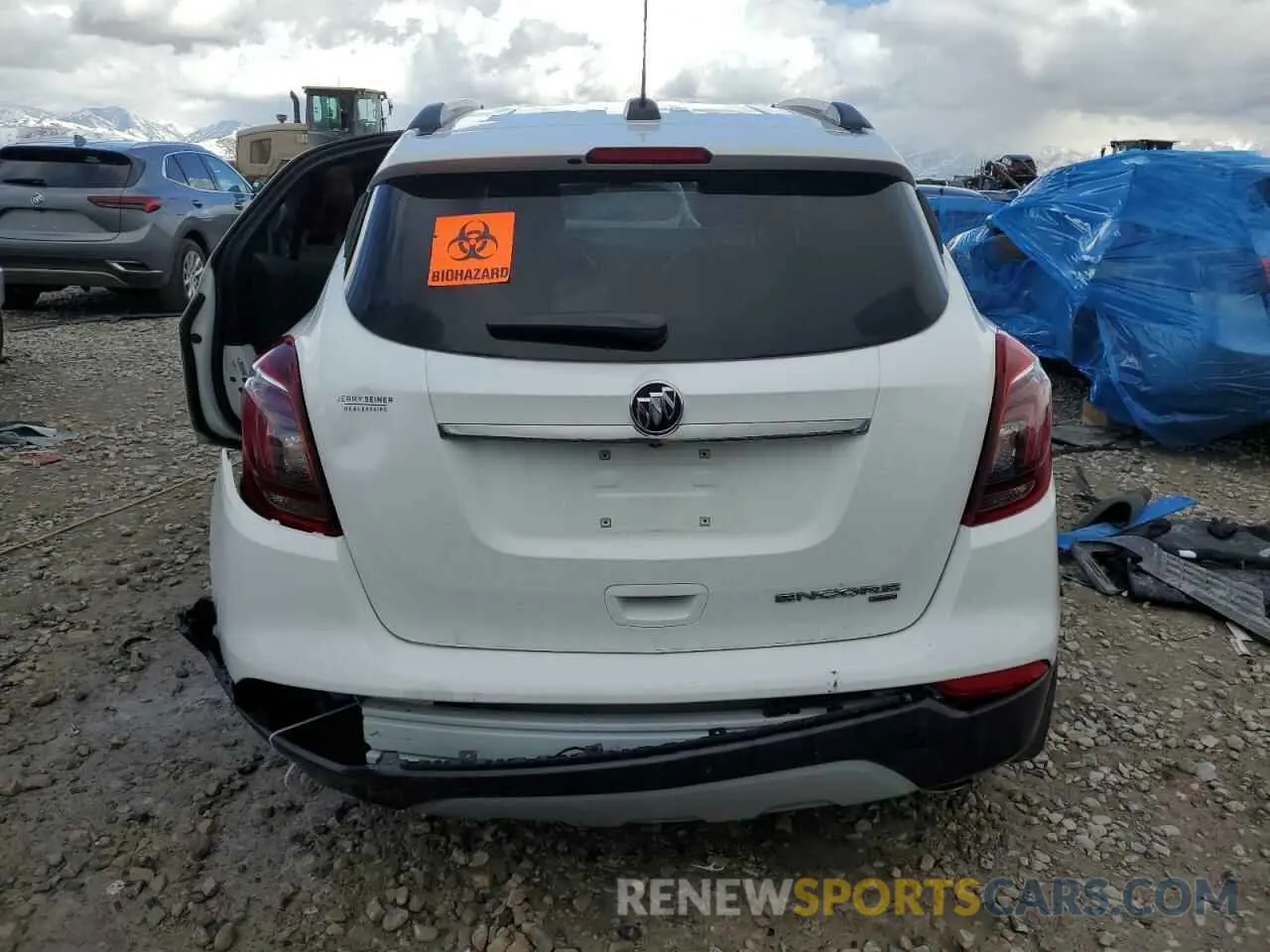 6 fotografías del automóvil dañado KL4CJESB2KB768019 BUICK ENCORE 2019