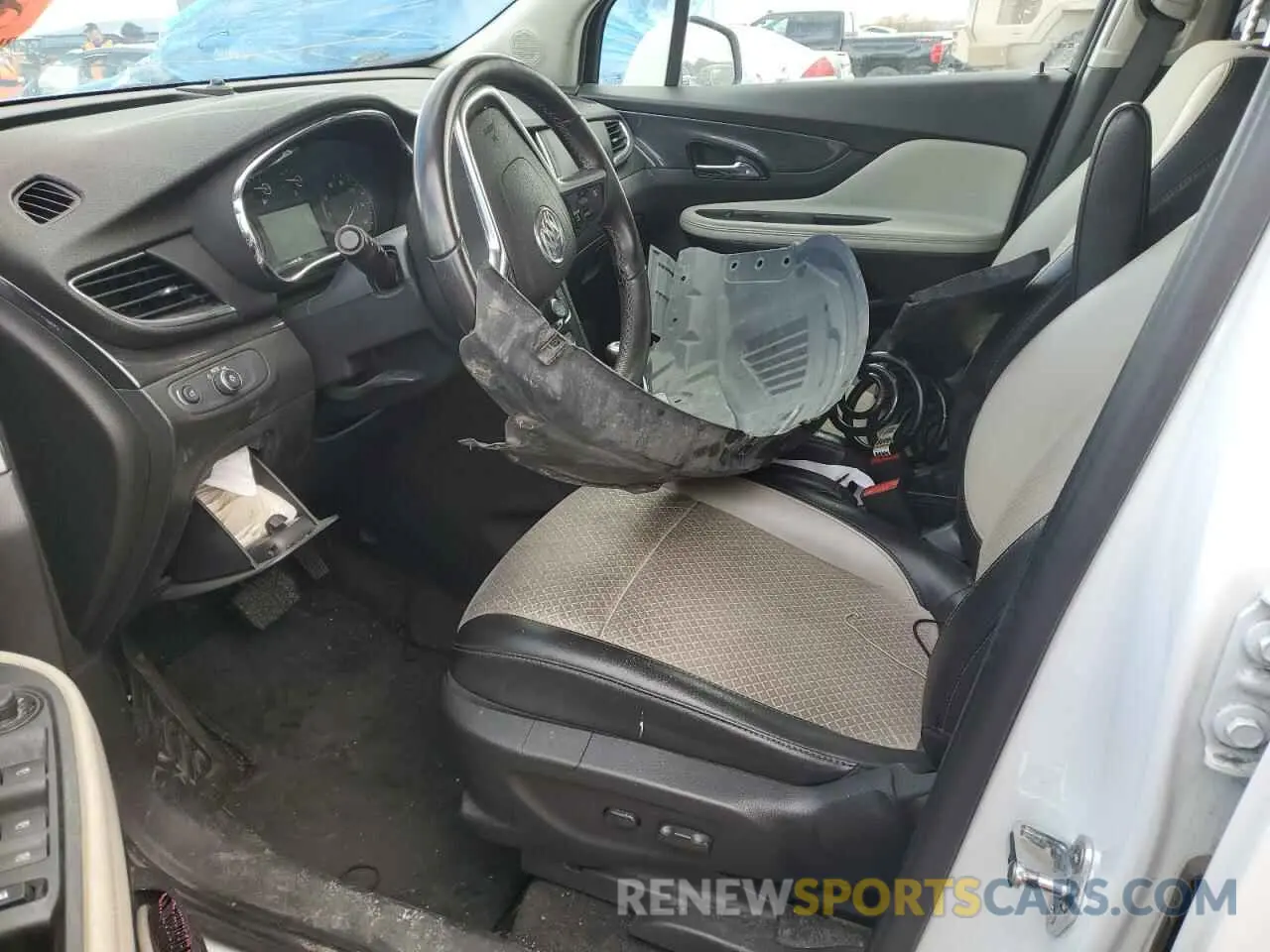 7 fotografías del automóvil dañado KL4CJESB2KB768019 BUICK ENCORE 2019