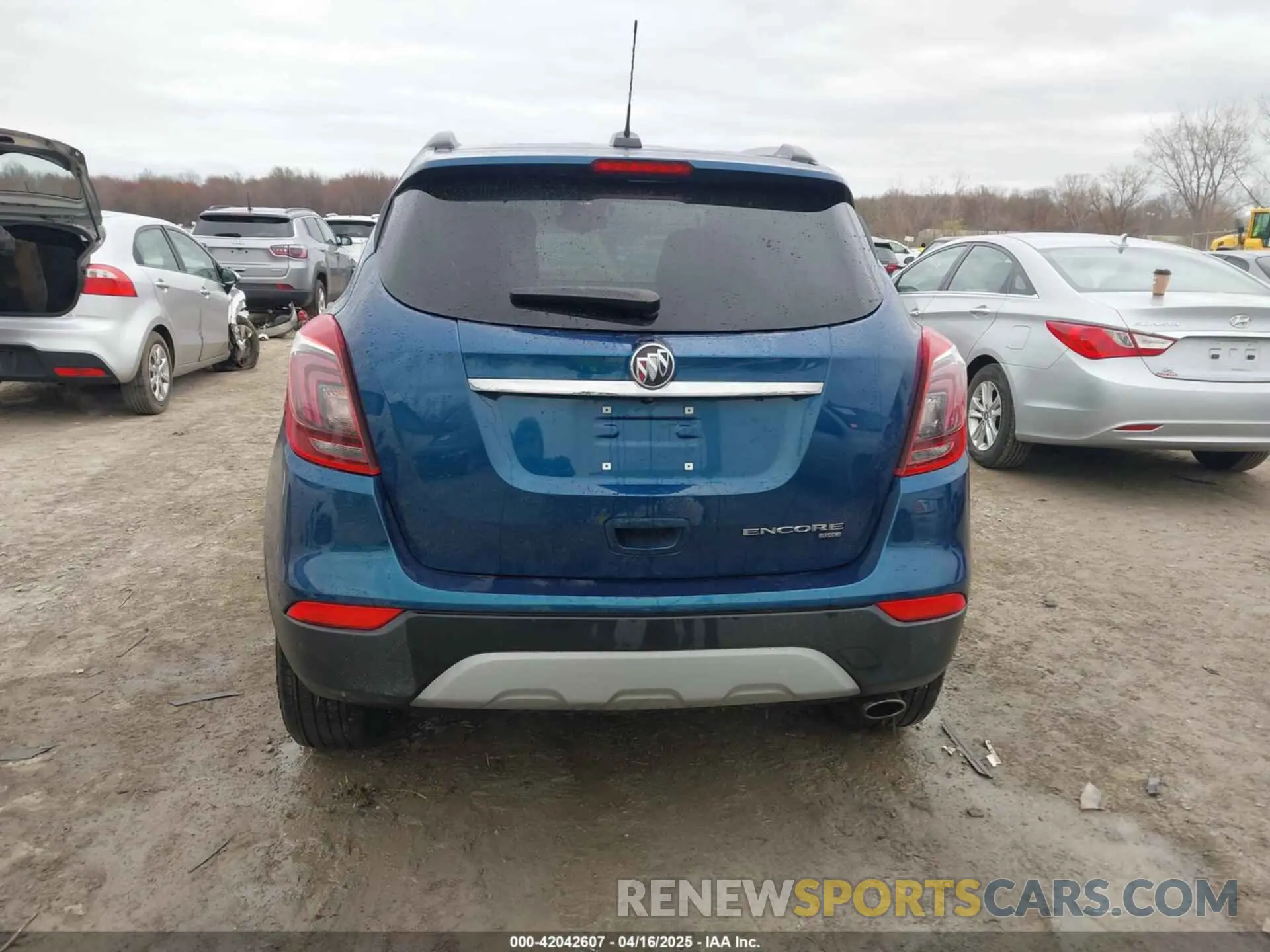 16 fotografías del automóvil dañado KL4CJESB2KB796371 BUICK ENCORE 2019