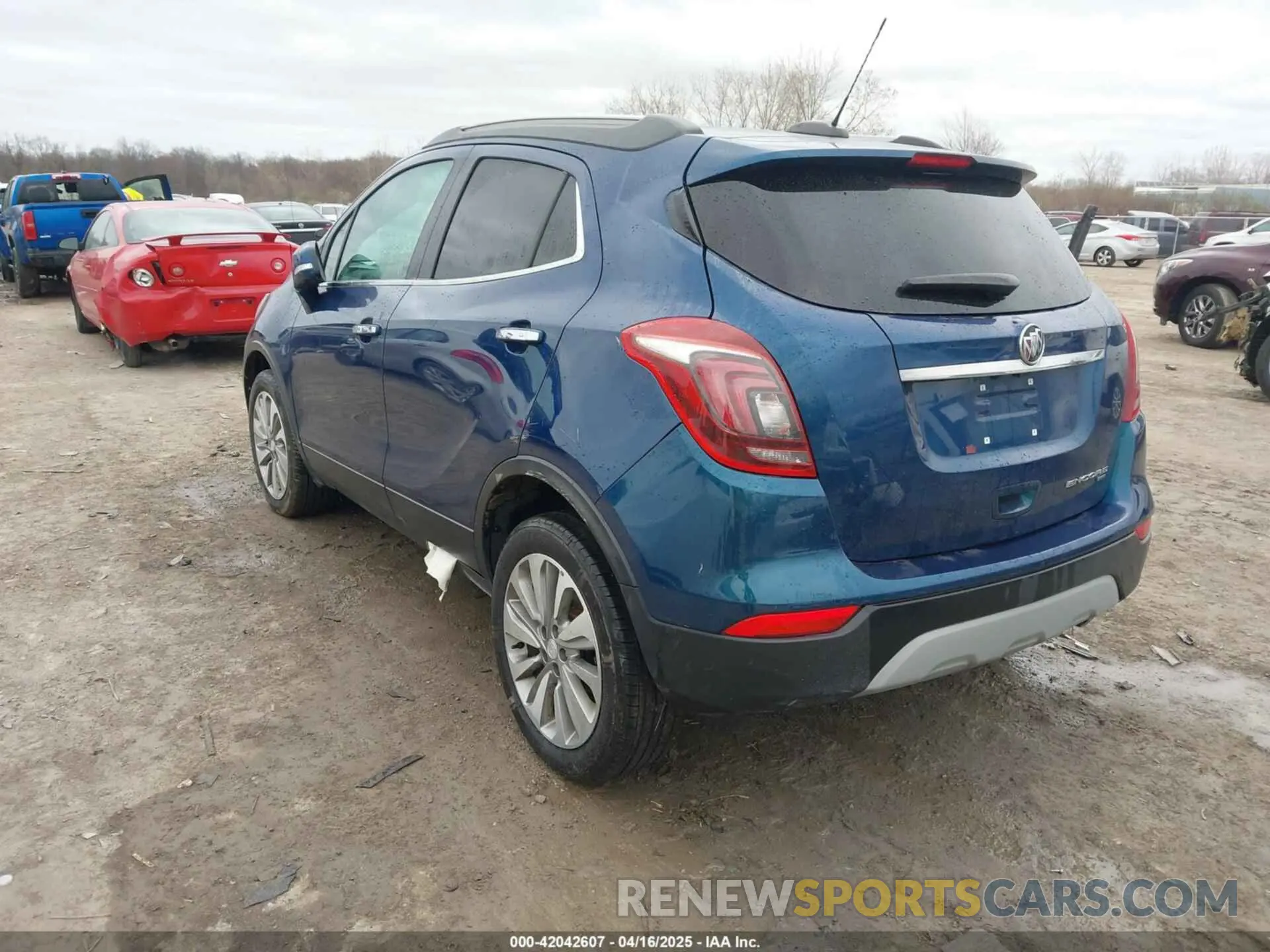 3 fotografías del automóvil dañado KL4CJESB2KB796371 BUICK ENCORE 2019