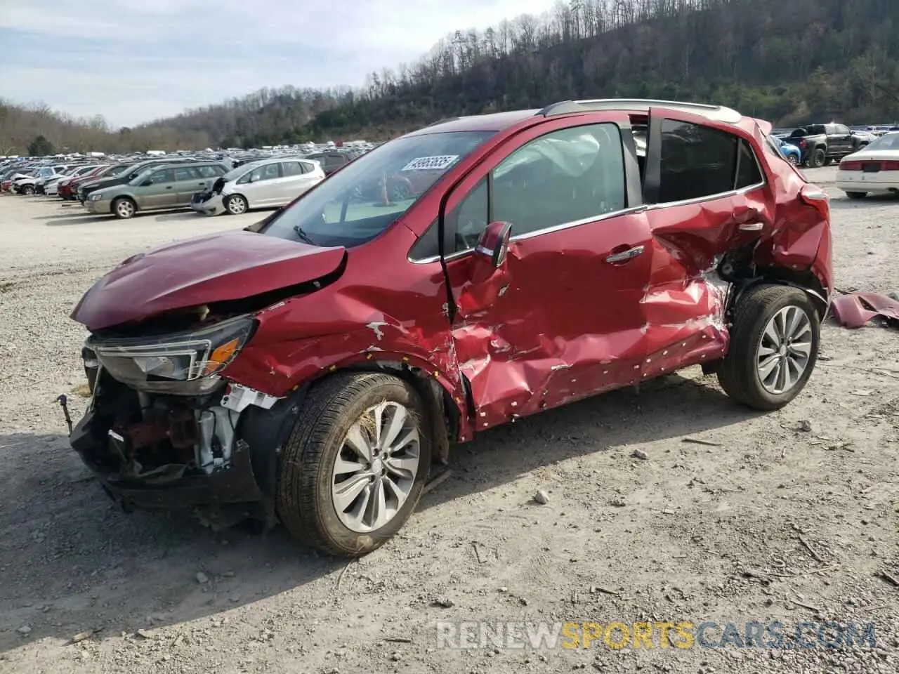 1 fotografías del automóvil dañado KL4CJESB3KB759698 BUICK ENCORE 2019
