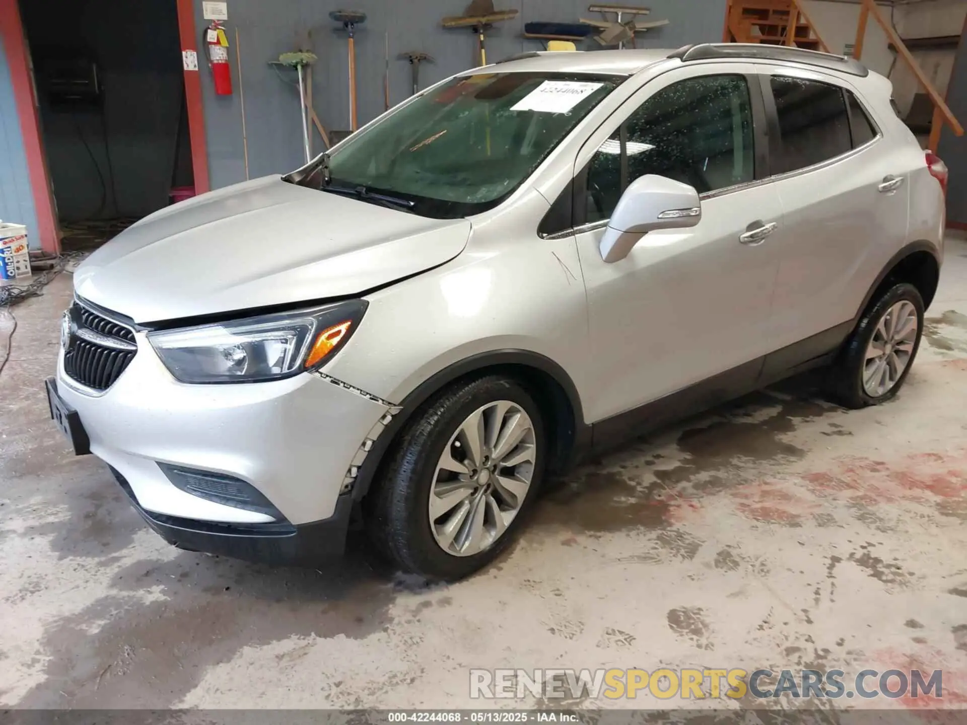 2 fotografías del automóvil dañado KL4CJESB3KB828650 BUICK ENCORE 2019